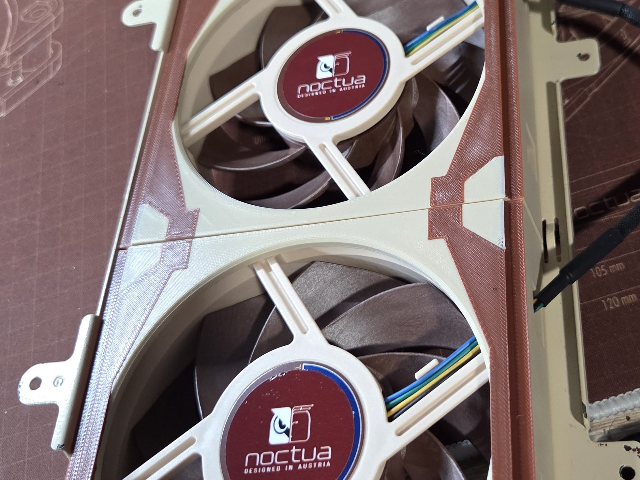Noctua Custom 360mm Fan Frames 1 set (4) No Fans Only Frames