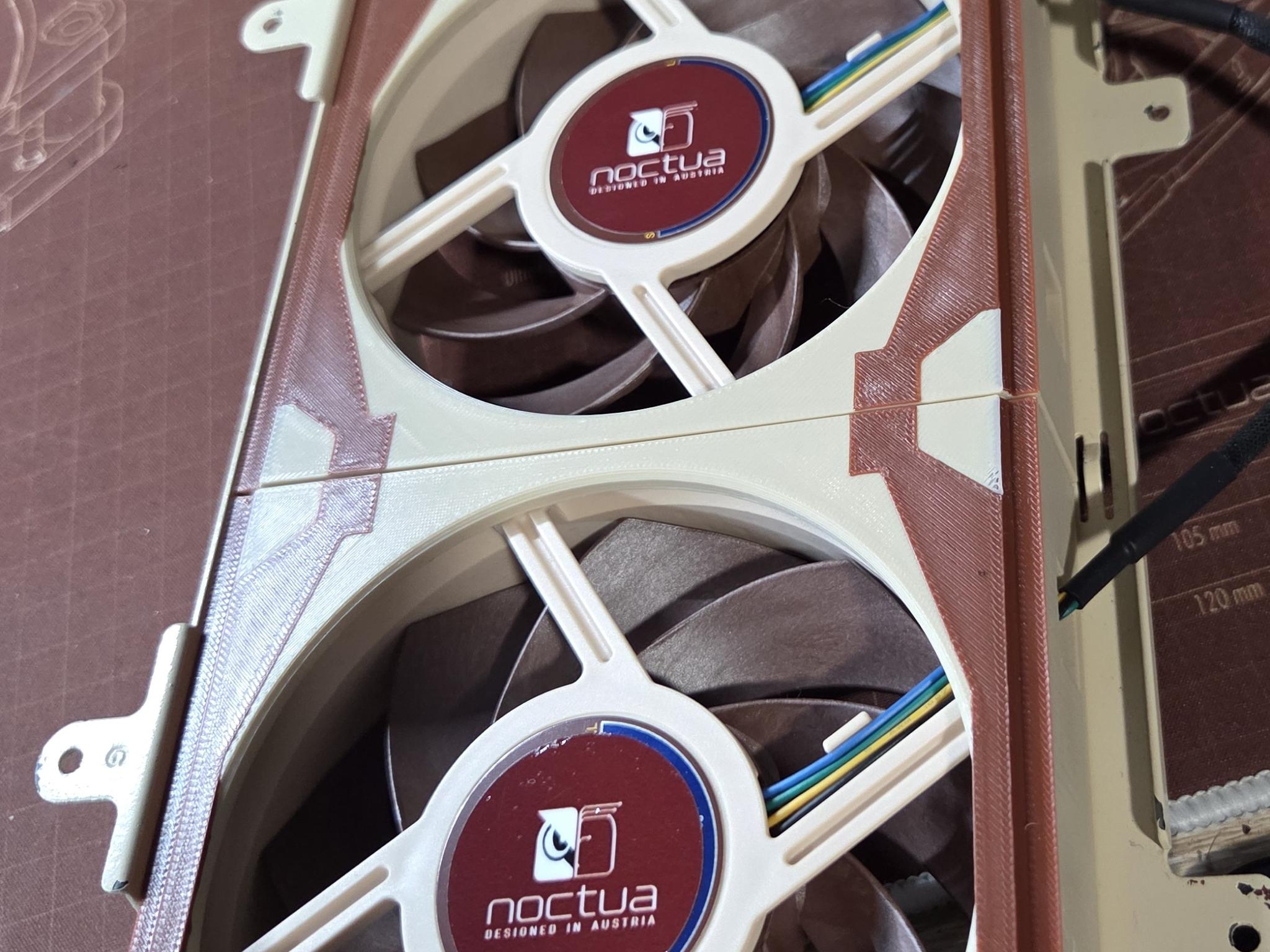 Noctua Custom 360mm Fan Frames 1 set (4) No Fans Only Frames