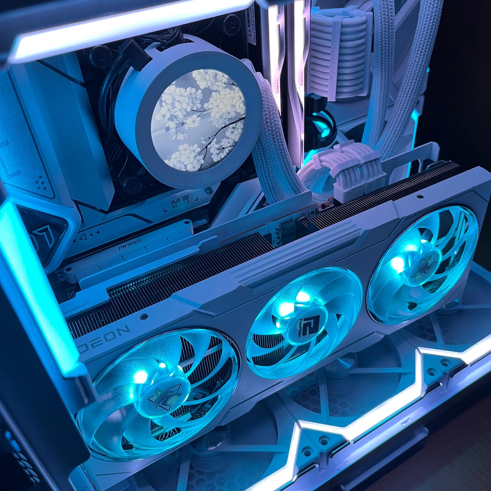 Deep Ice ❄ - 13700k 7900XTX 32GB DDR5 2TB Custom Gaming PC