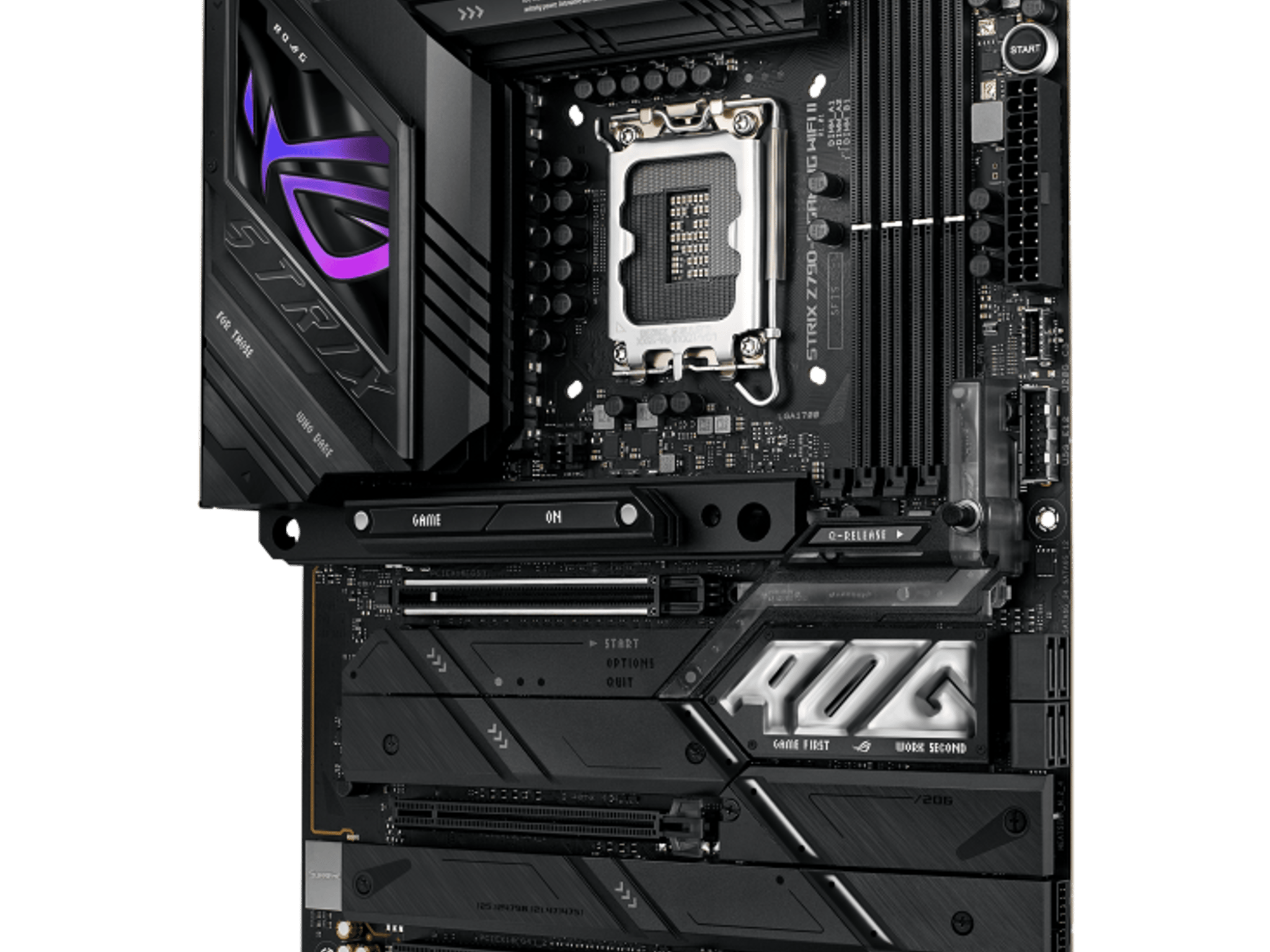 ASUS ROG STRIX Z790-E GAMING WIFI II Intel LGA 1700 DDR5 ATX Desktop Motherboard