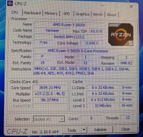Gaming PC (RTX 3070, R5 5600x, 32GB)