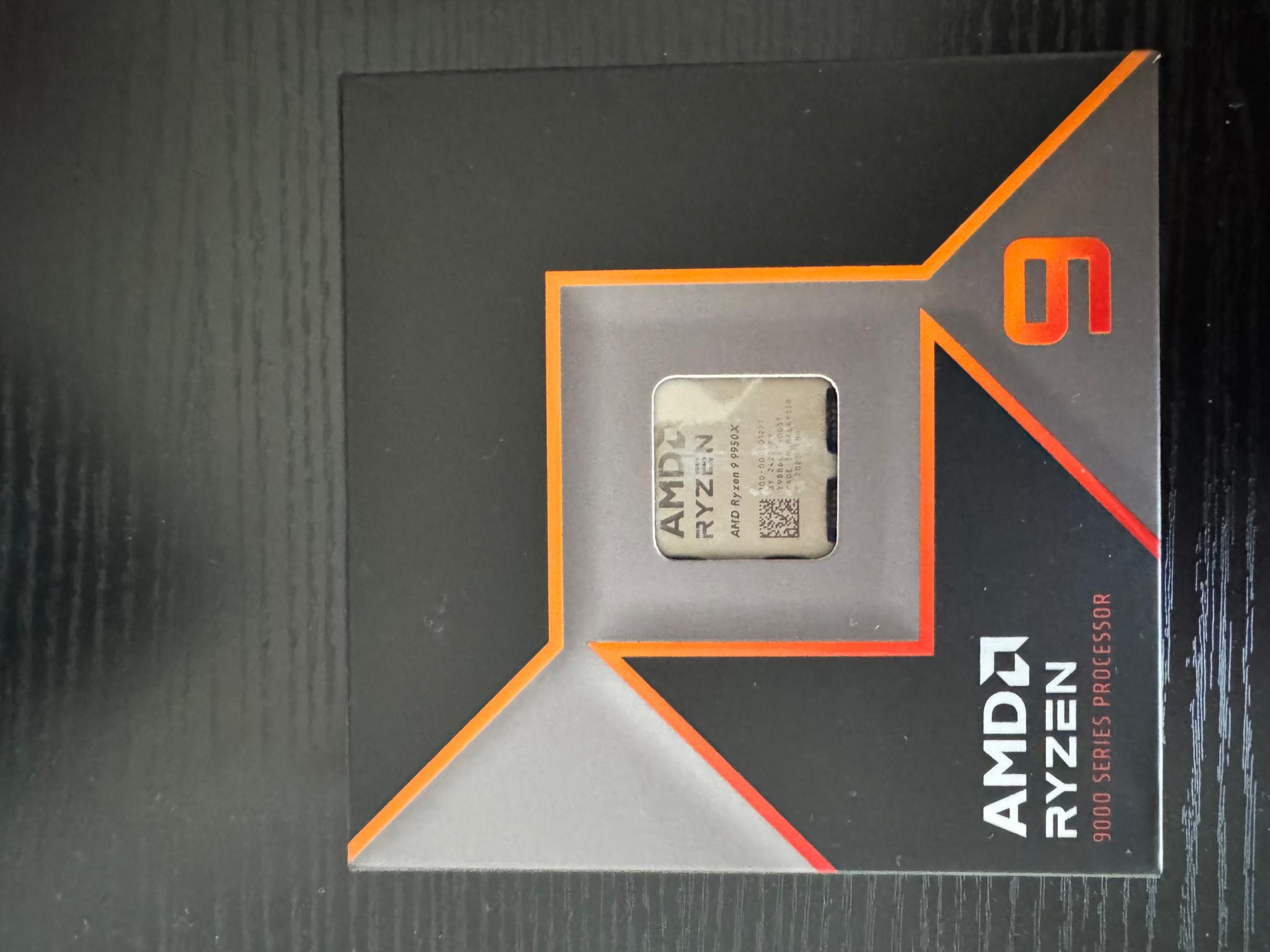**For Sale** very lightly used AMD Ryzen 9950x