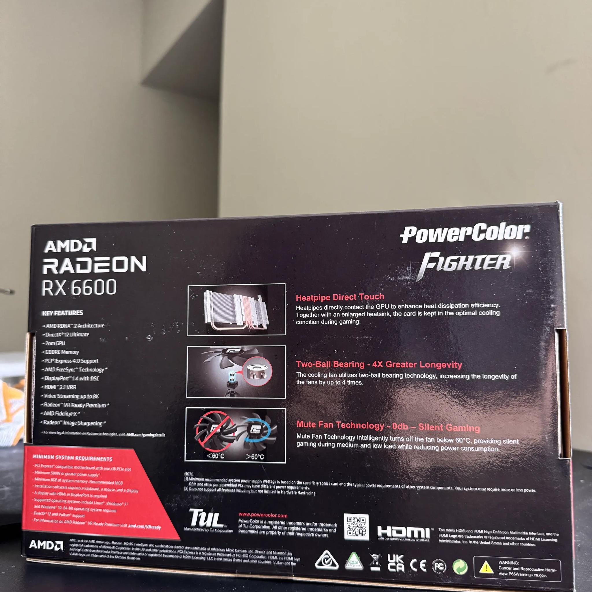 PowerColor Fighter AMD Radeon RX 6600