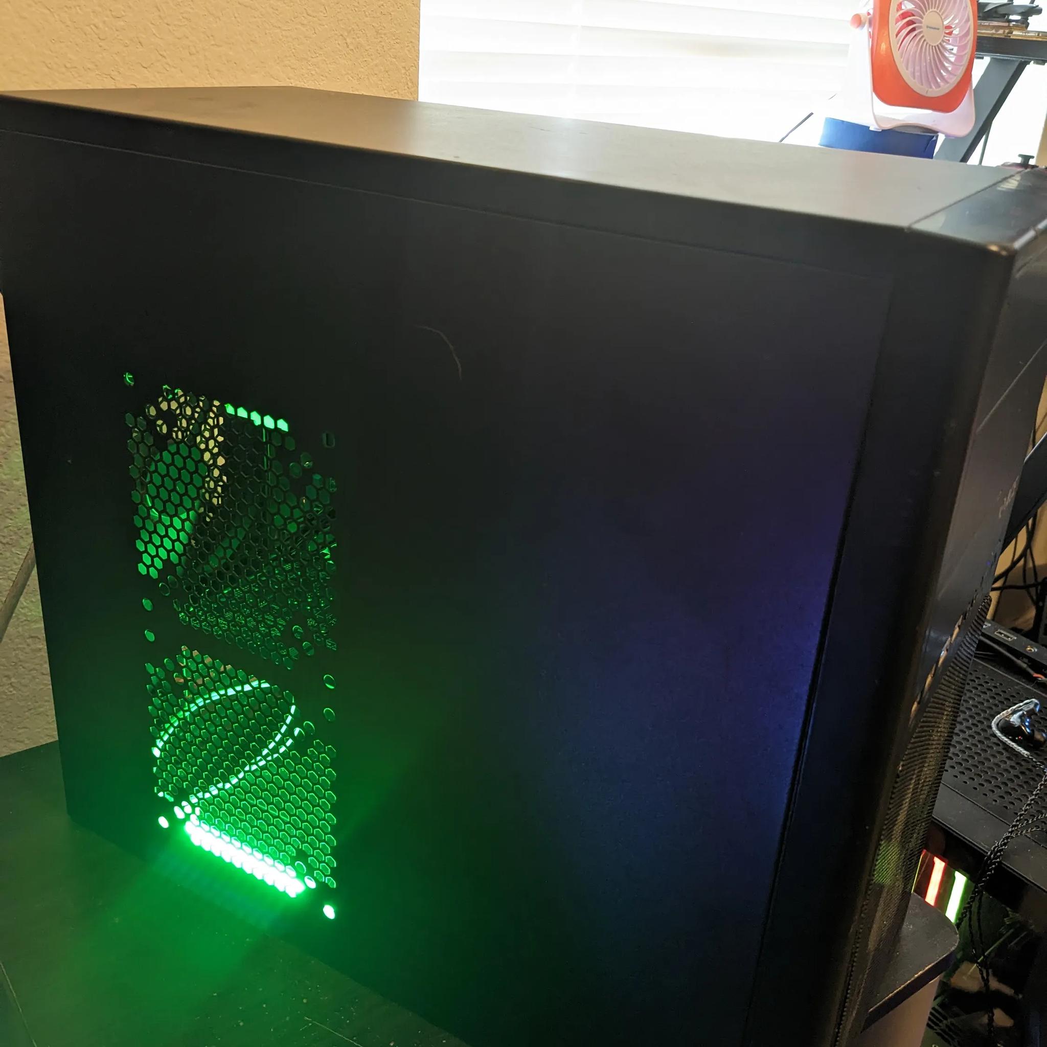 FREE SHIP|| "Green Machine"|| i5-2320, GTX 645 1GB, 16GB RAM, 480GB SSD, Win10, Wifi