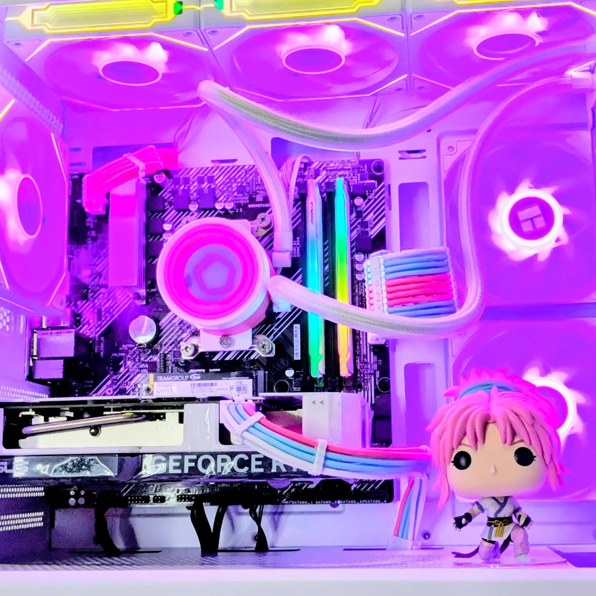 💘💙🤍Machi Komacine💀🕷️💘RTX 4060💘Ryzen 5 5600💘32GB RAM💘1TB NVMe💘Windows 11 Pro