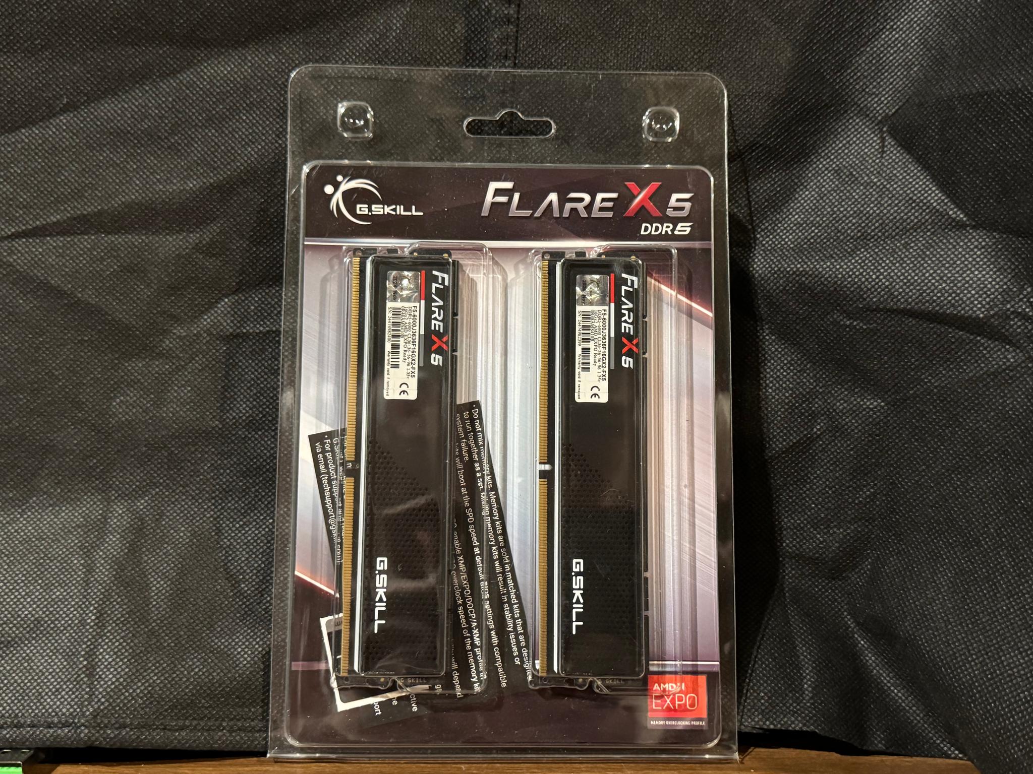 *BRAND NEW* G. Skill 32GB Desktop Memory Kit 16GB x 2, DDR5-6000