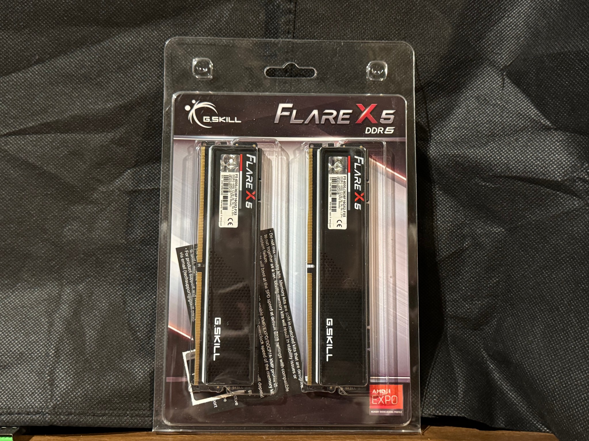 *BRAND NEW* G. Skill 32GB Desktop Memory Kit 16GB x 2, DDR5-6000