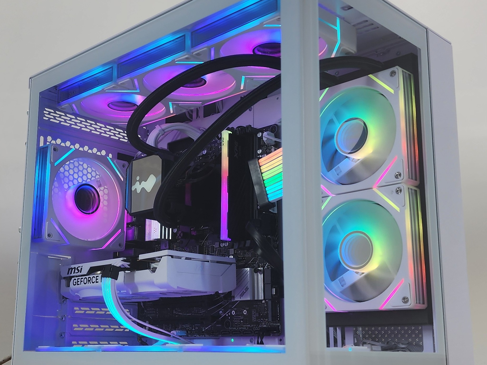 Gaming PC Ryzen 7 7700X 16GB RAM 1TB SSD RTX 5060  8GB Windows 11 Computer