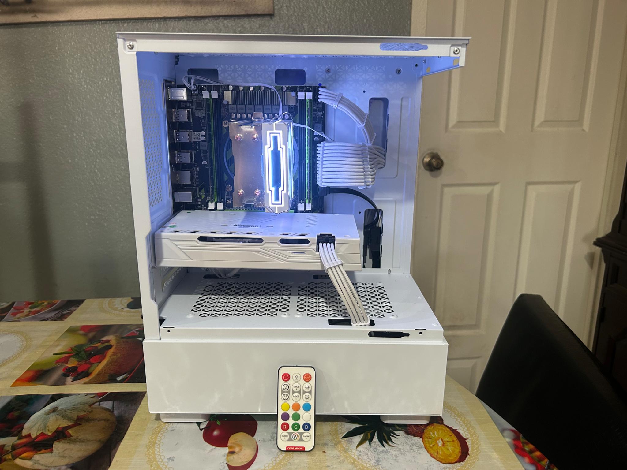 White Budget Gaming Pc