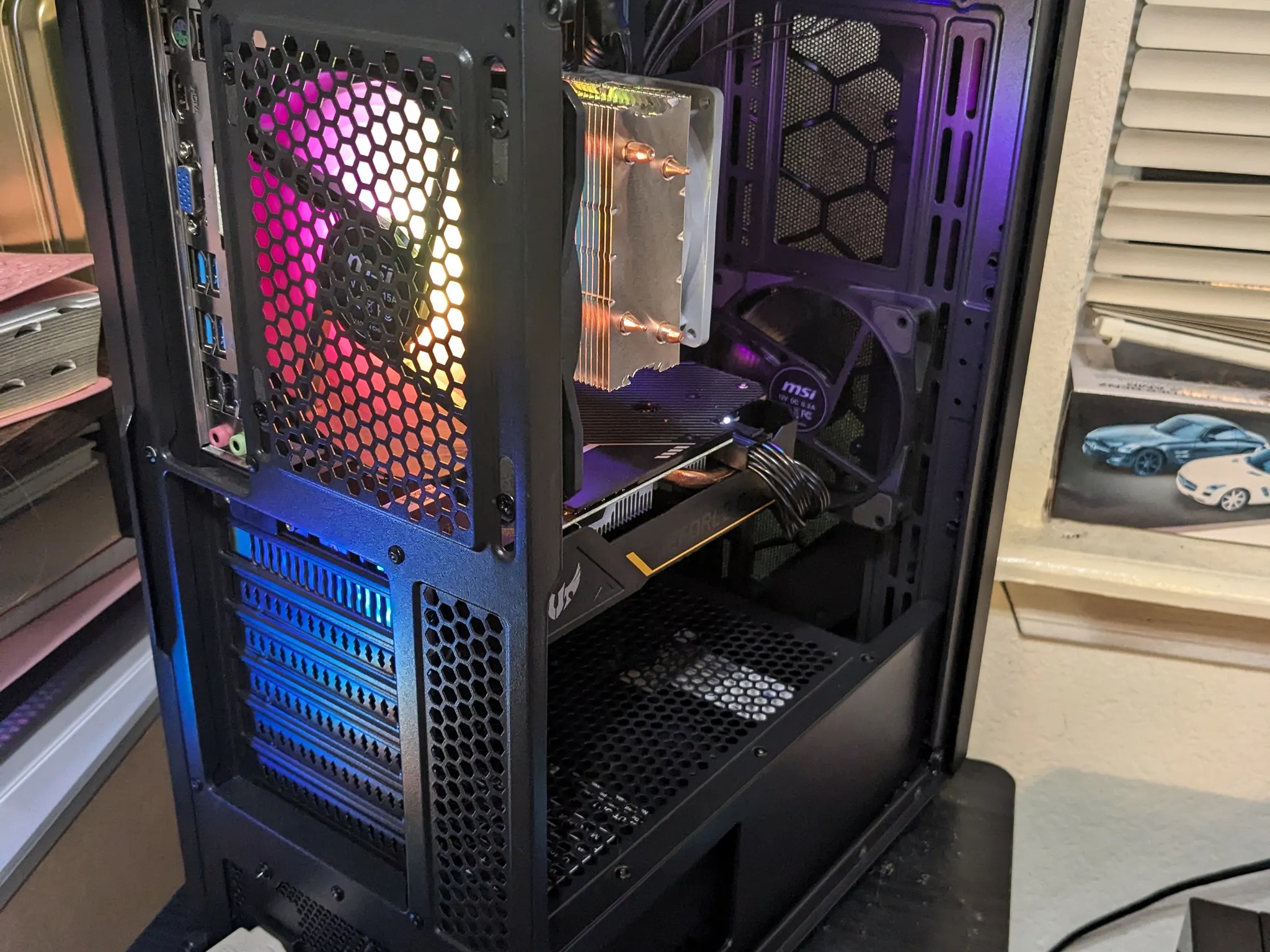 FREE SHIP|| 6x6 || i5-8500 6 Core, GTX 1660 SUPER 6GB, 32GB RAM, 480GB SSD, Win10, RGB, WiFi