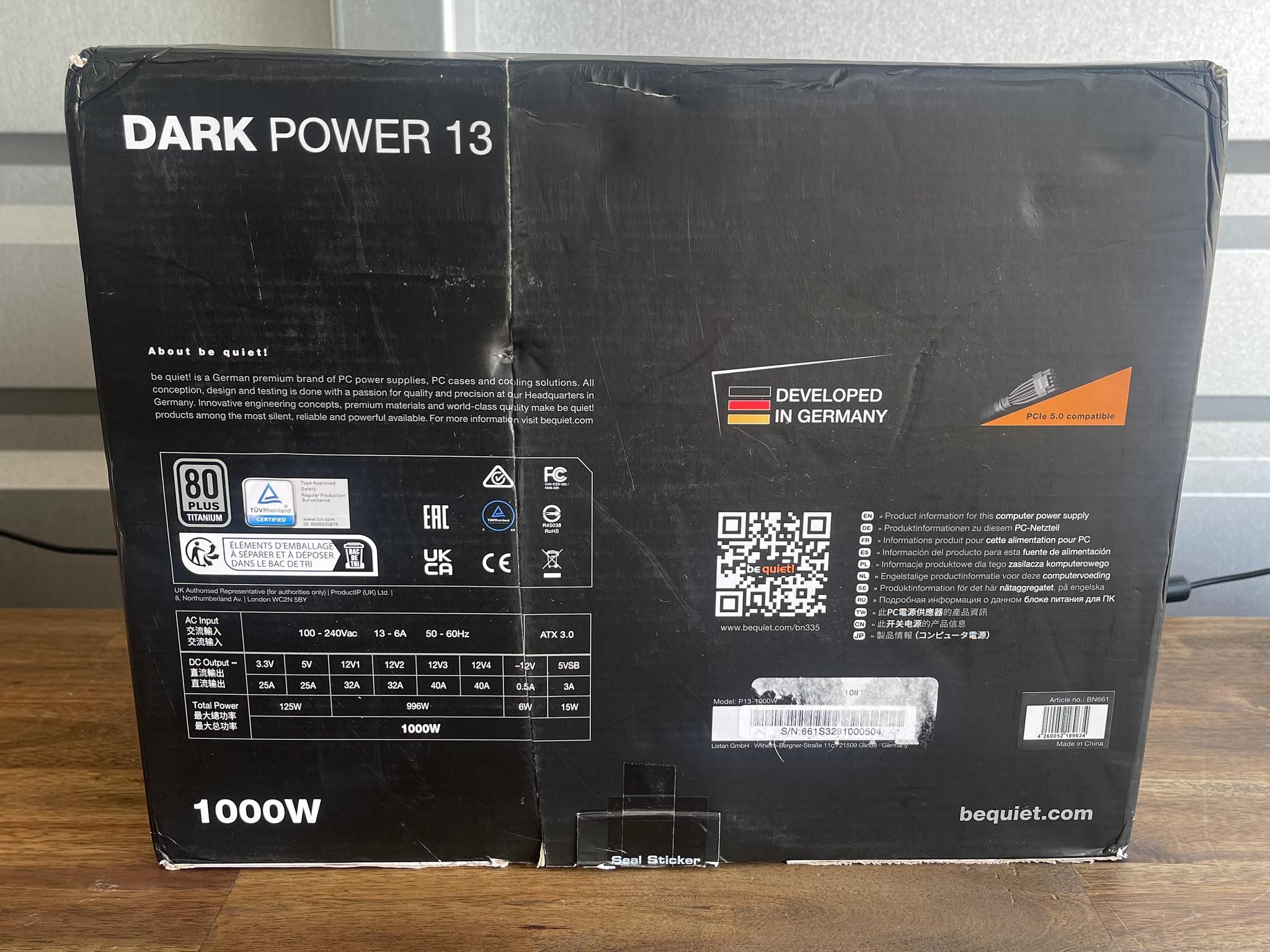 Be Quiet Dark Power 13 1000W