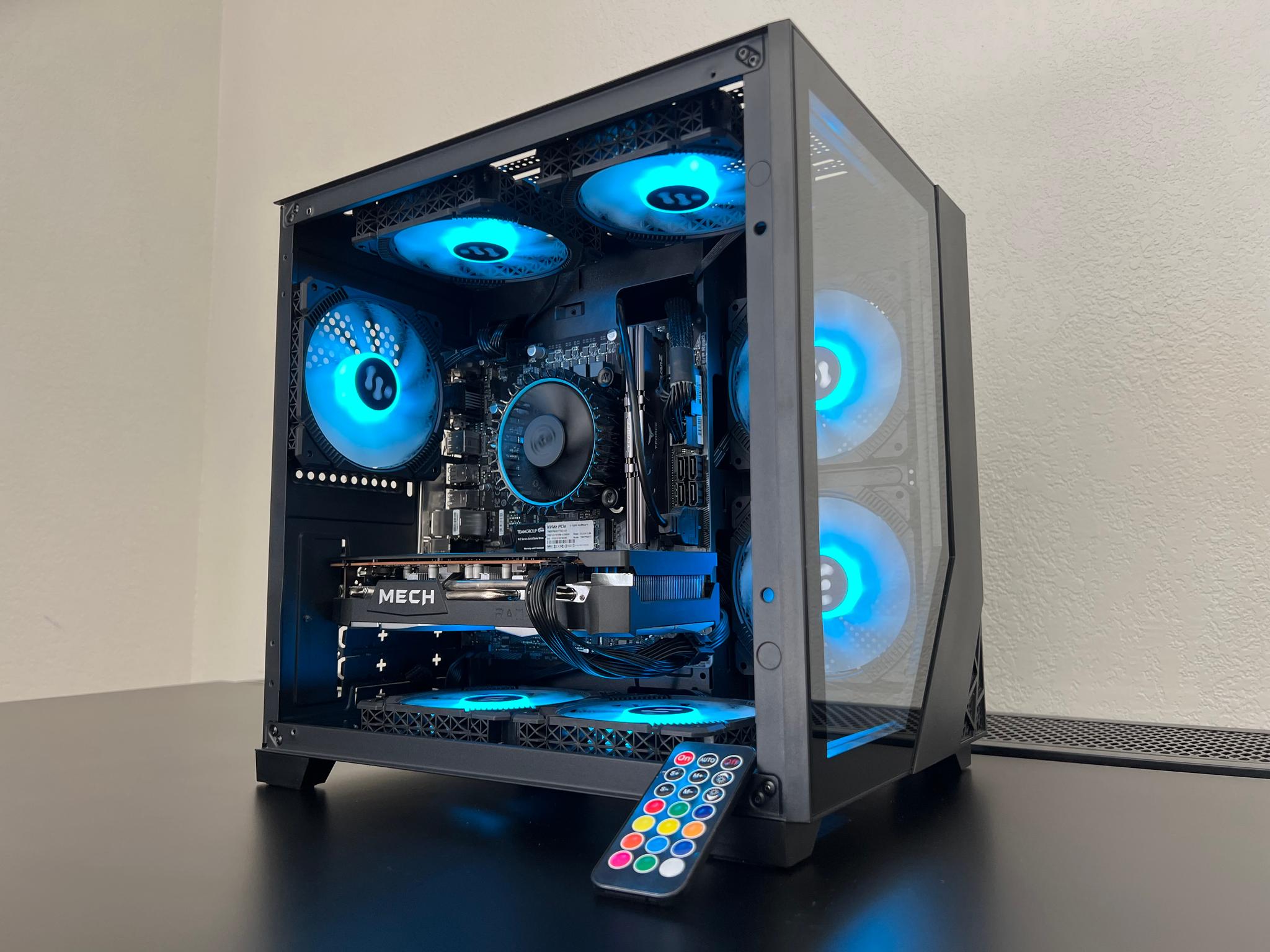 Gaming PC w/ MSI RX 6600 MECH, i3-12100F, 16GB DDR4, 1TB SSD, Windows 11