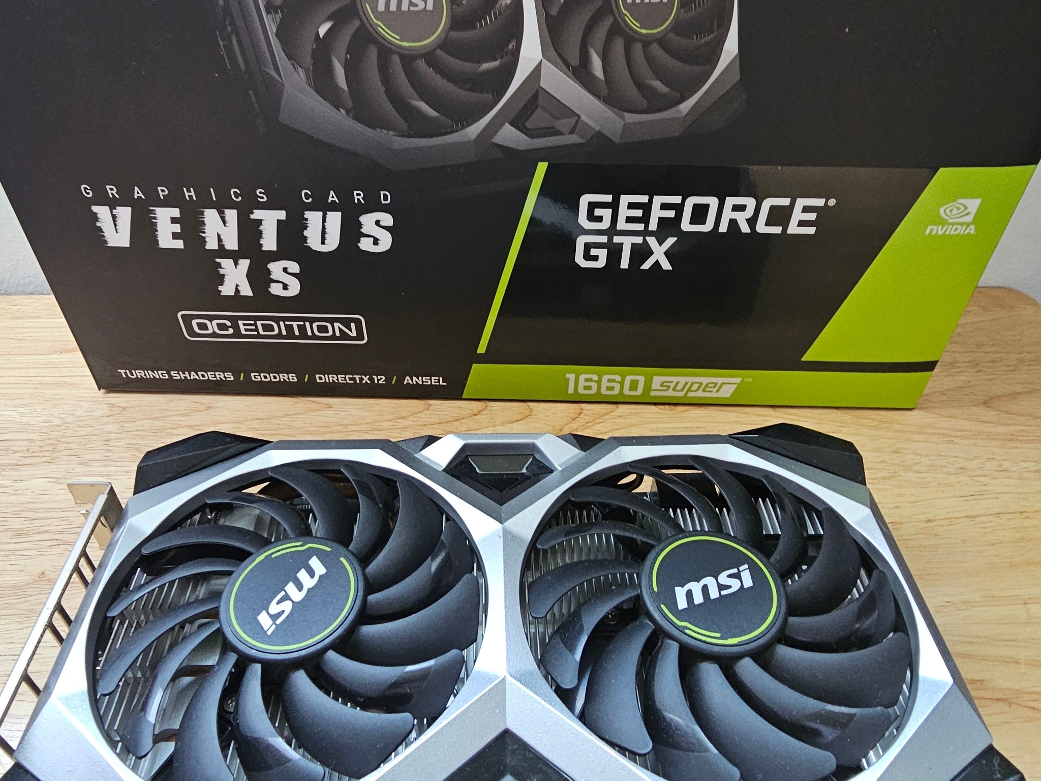 MSI GeForce GTX 1660 SUPER VENTUS XS OC