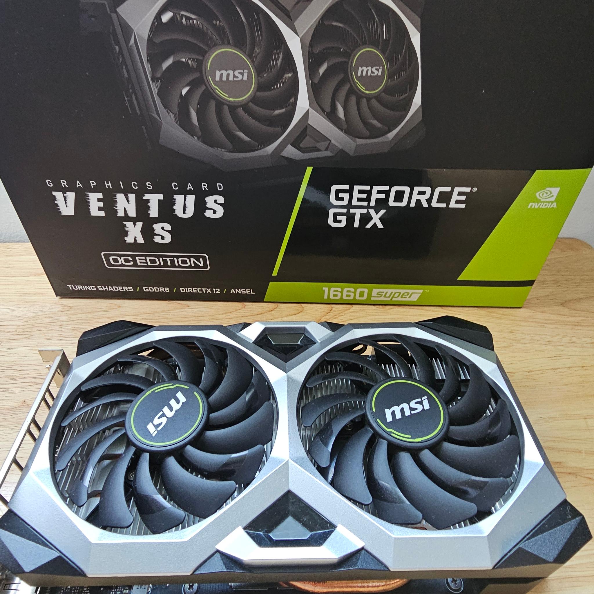 MSI GeForce GTX 1660 SUPER VENTUS XS OC