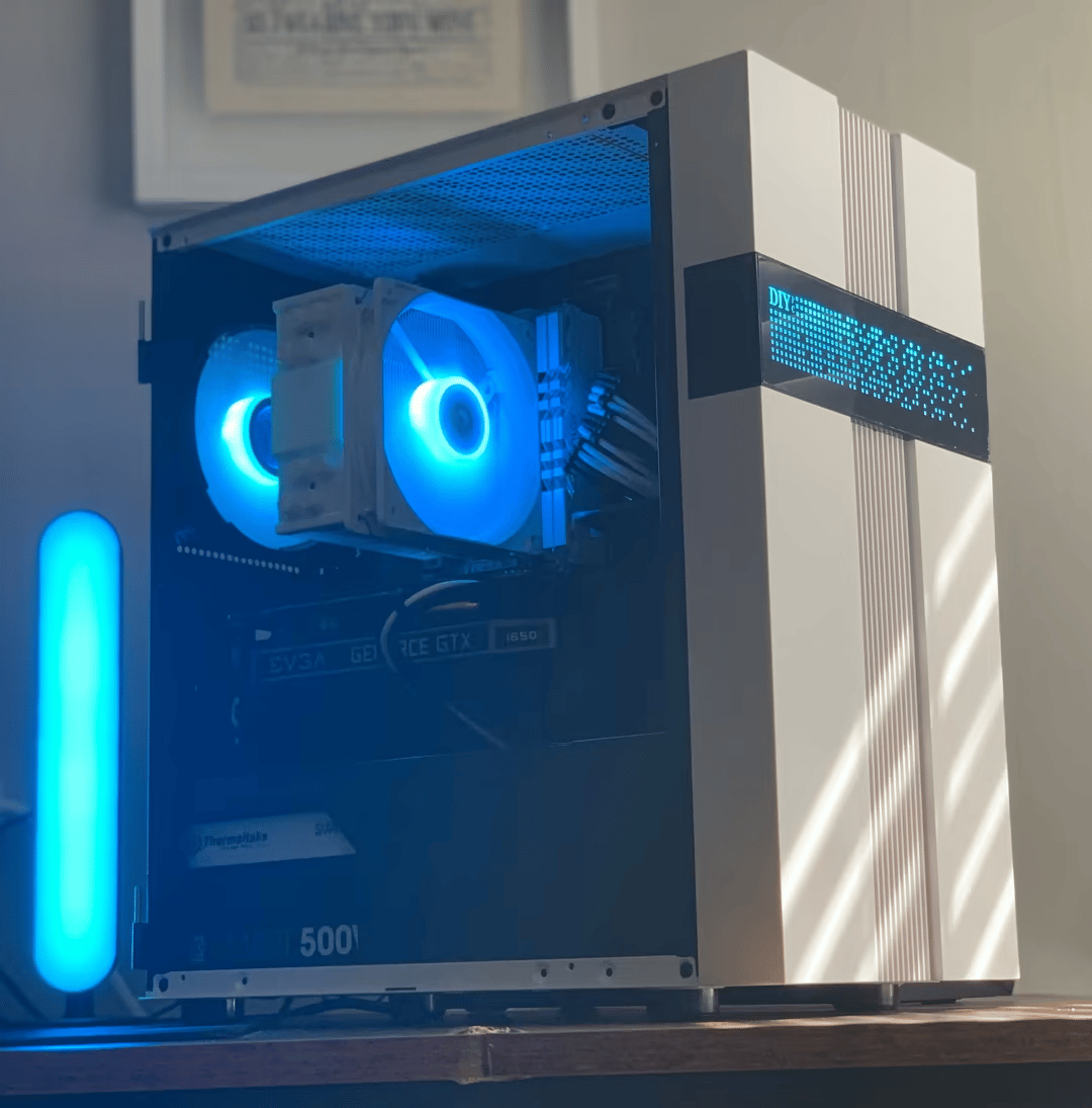 Entry Level White/Black Gaming PC (i5 6600 + GTX 1650)