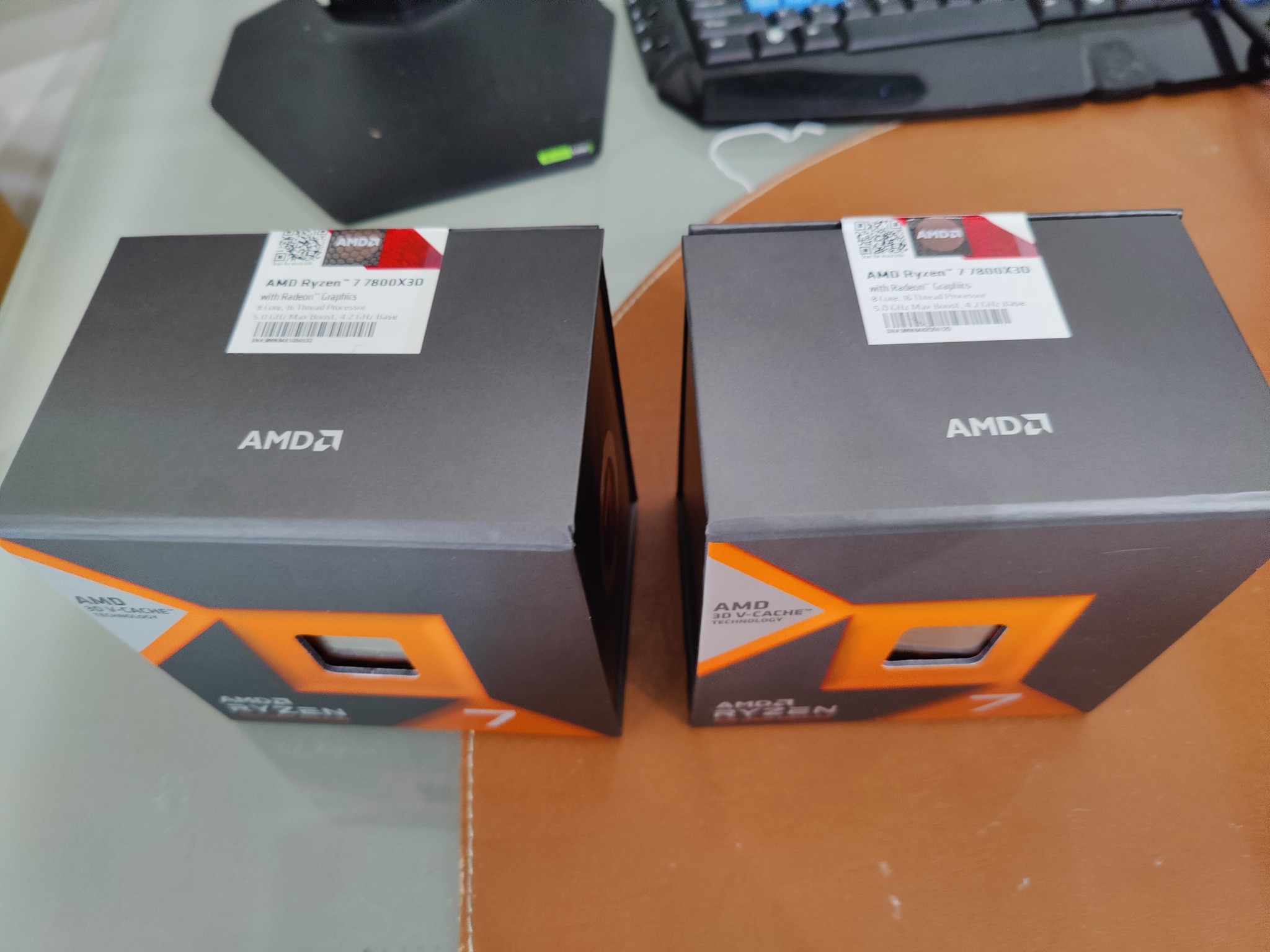 BNIB AMD 7800x3D lot of 2