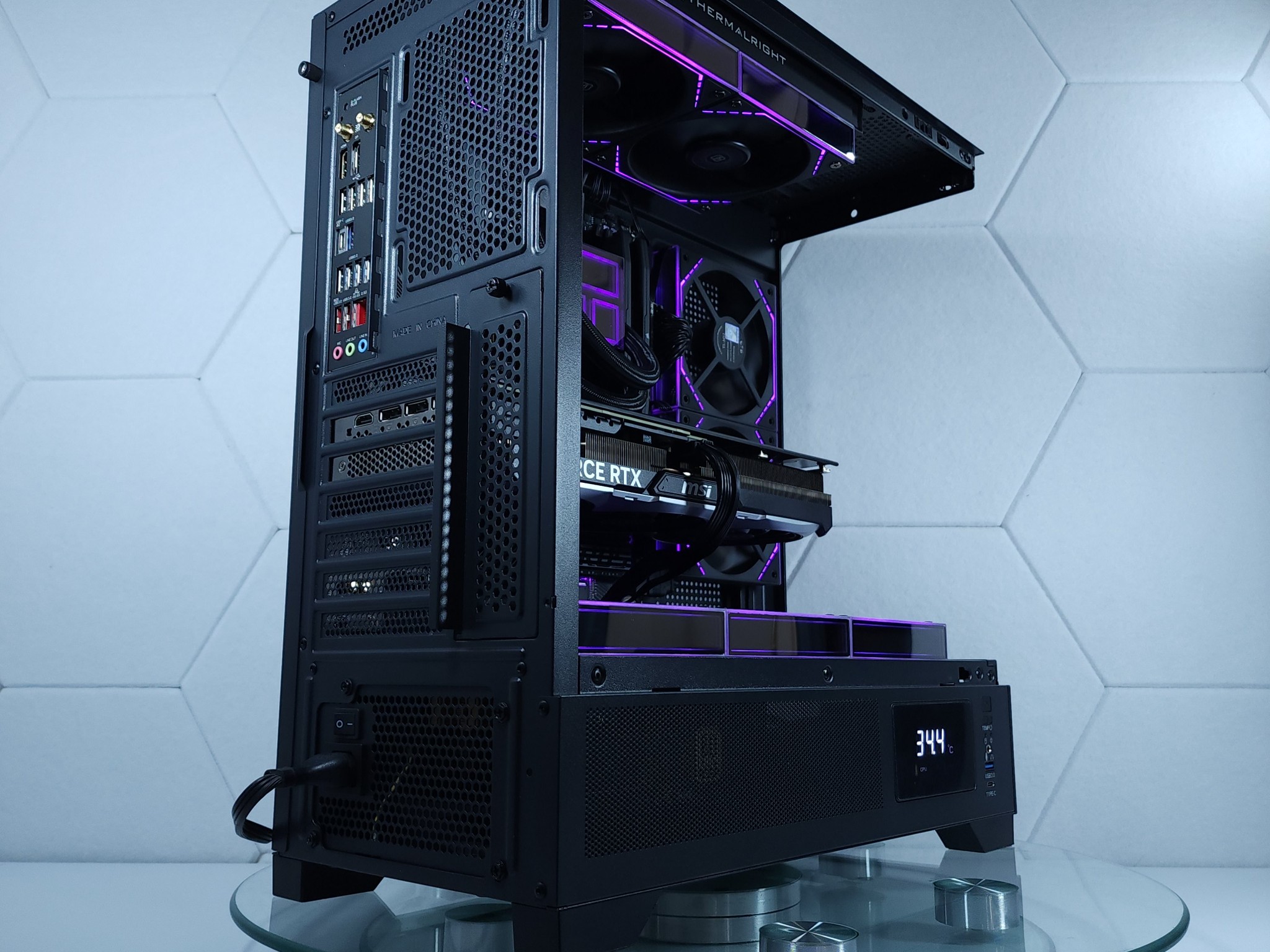 💜RTX 4070Ti●Ryzen 7 7700●1440p Gaming Computer
