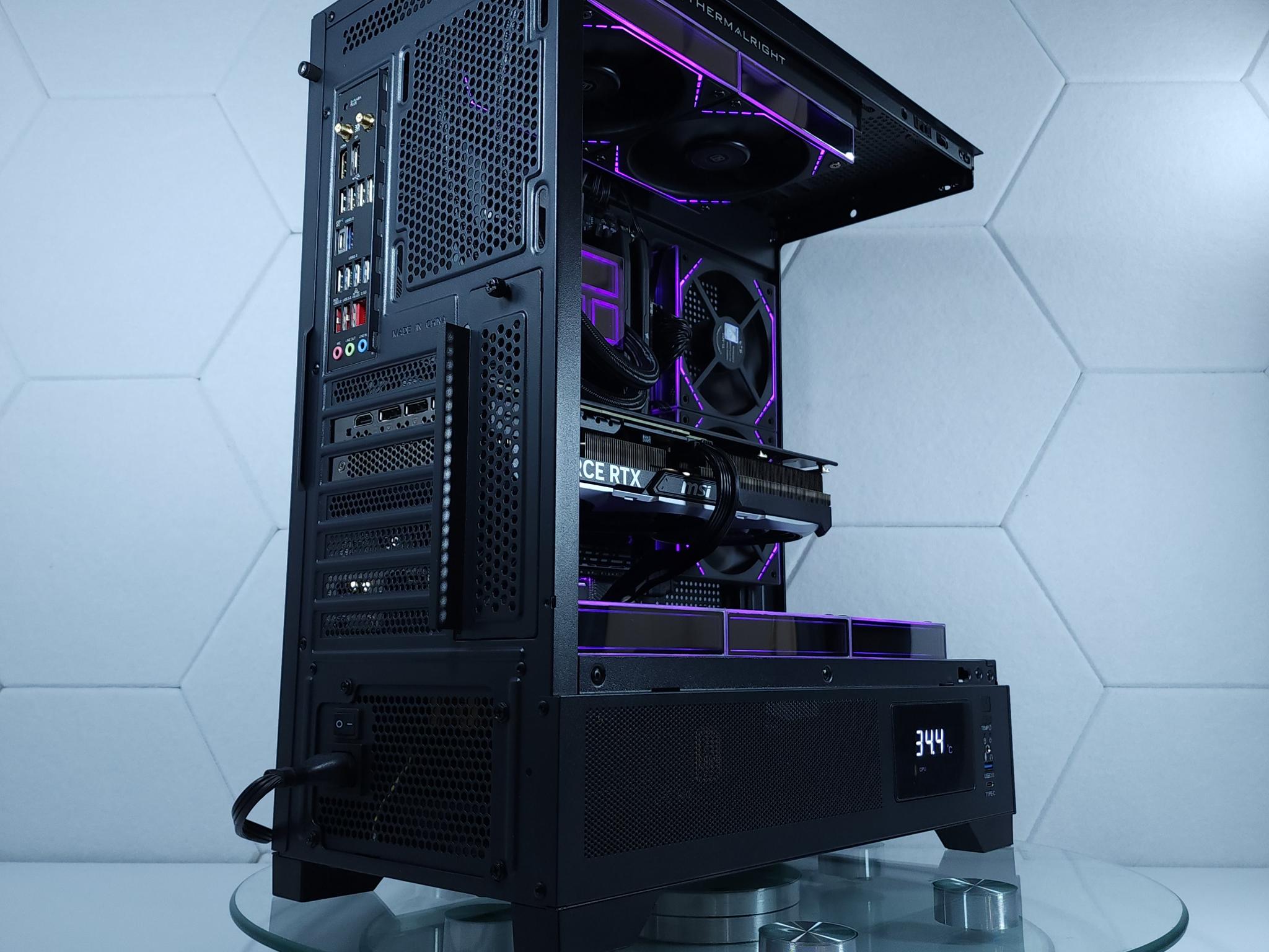 💜RTX 4070Ti●Ryzen 7 7700●1440p Gaming Computer