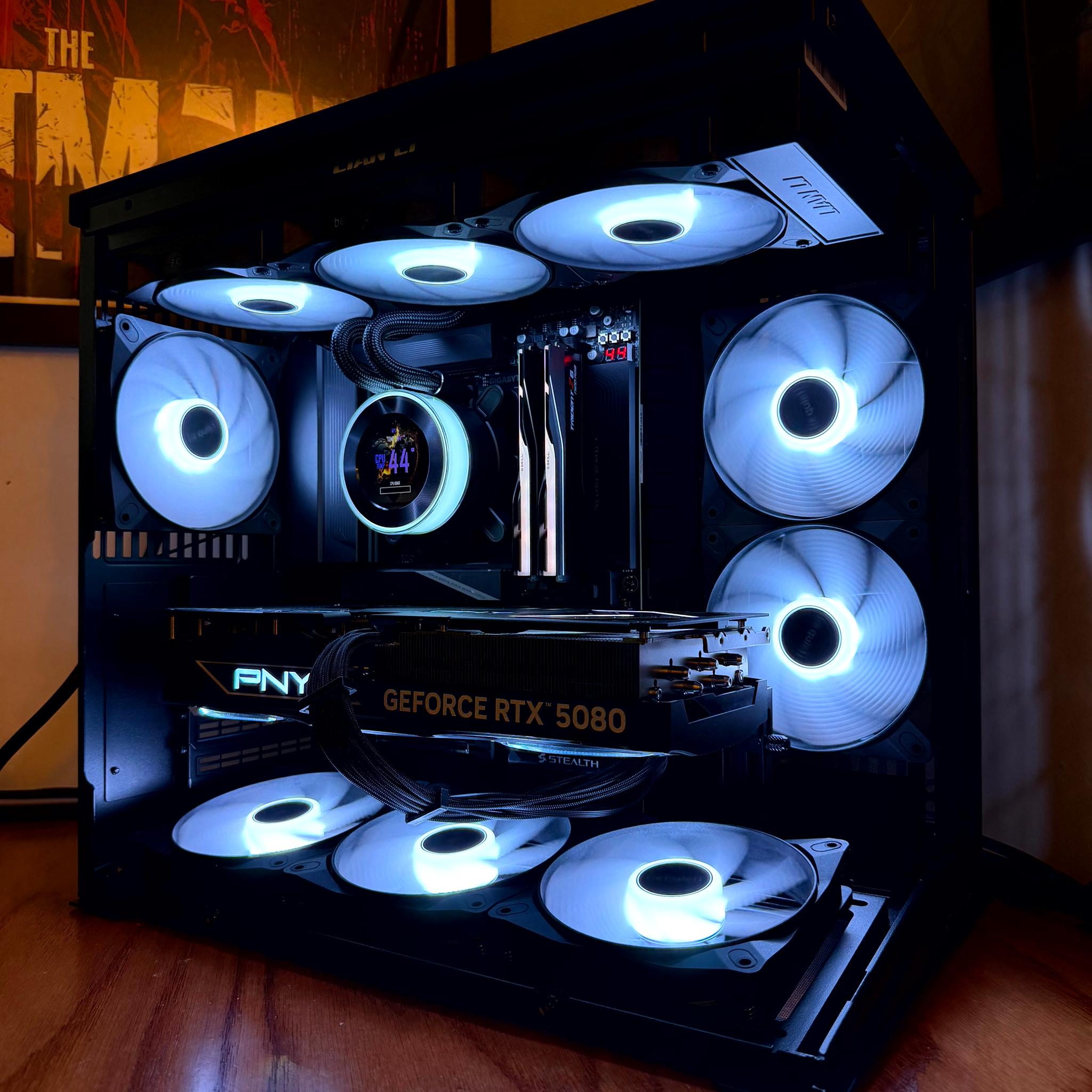Dark Heart - RTX 5080 OC | Ryzen 7 9800x3d | 2TB | 32GB @6400 MT/sec CL30 | 1200W Platinum PSU