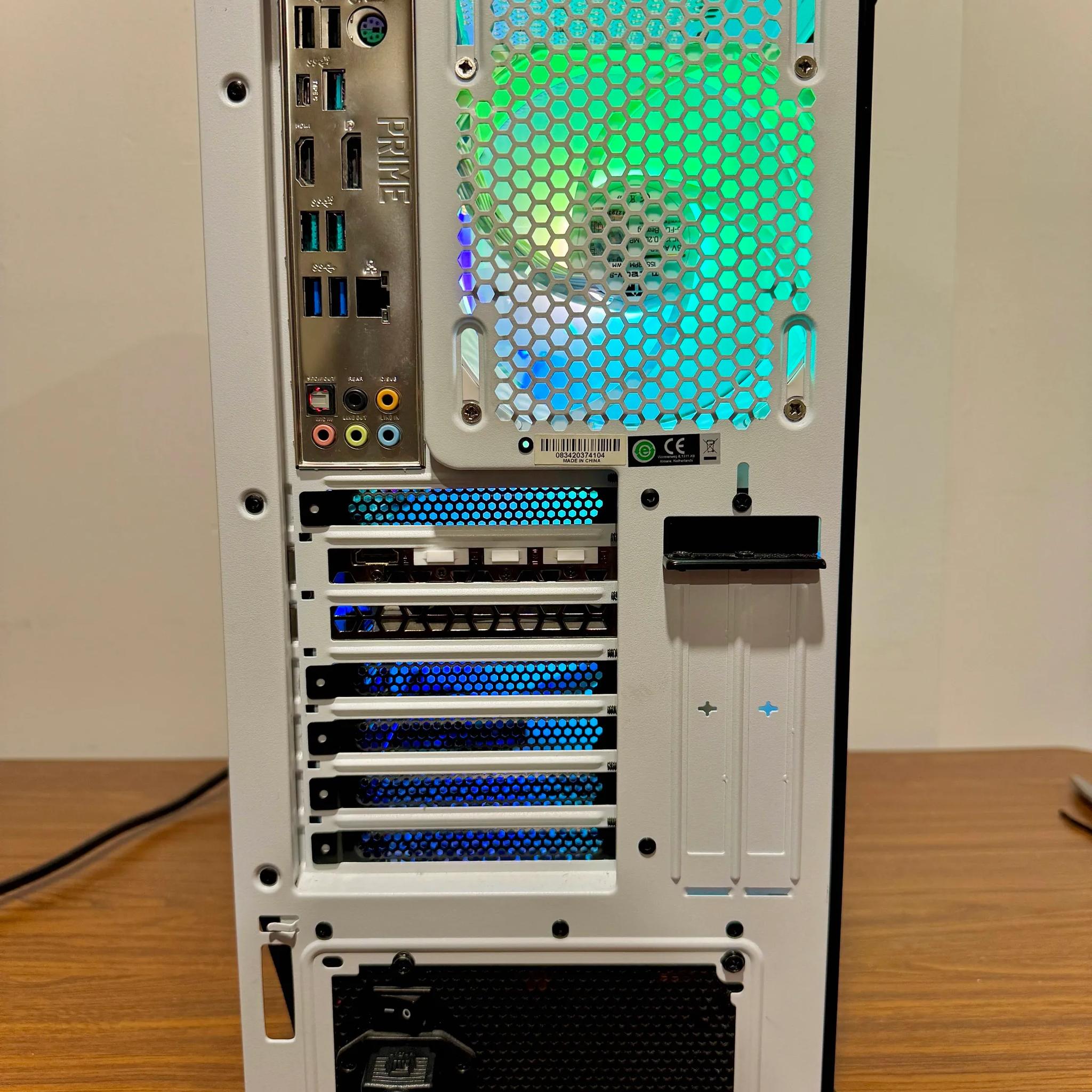 Whiteout Gaming PC ❄️ | i7-9700K + RTX 3060Ti | Fast, Stylish, Battle-Ready