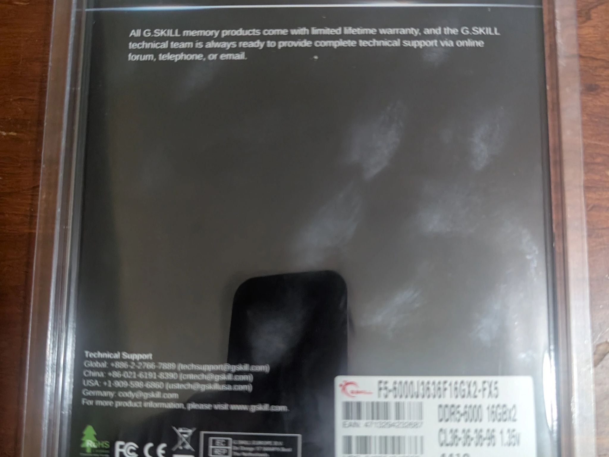 G.SKILL Flare X5 Series (AMD Expo) DDR5 RAM 32GB (2x16GB) 6000MT/s CL36-36-36-96