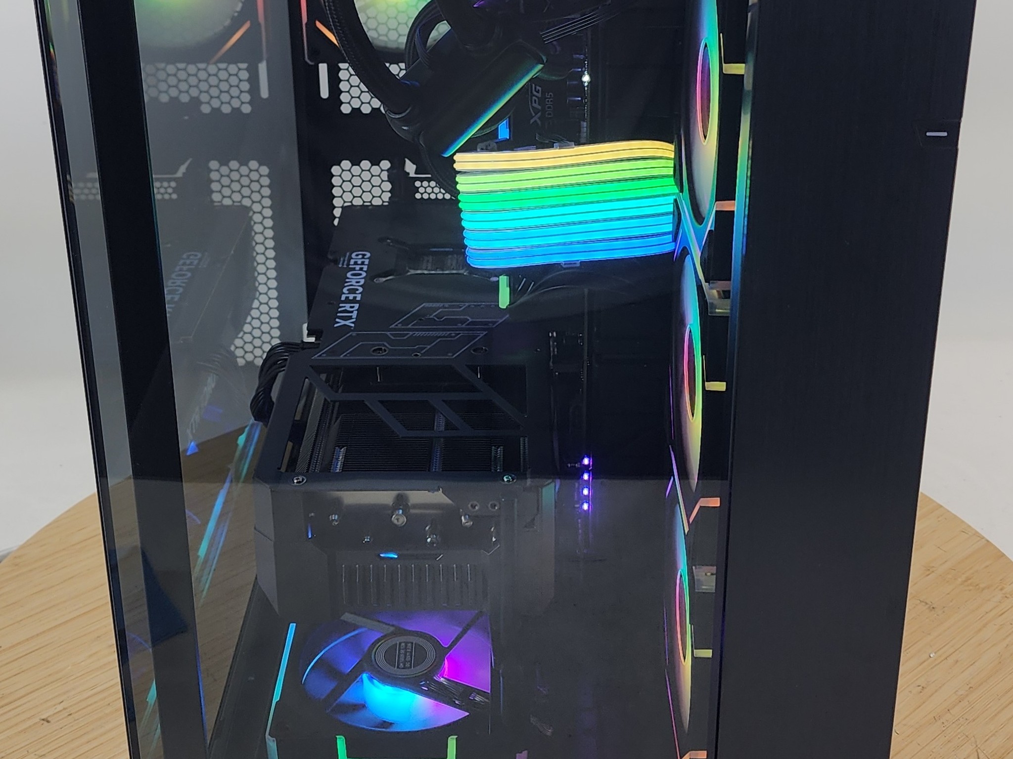 Gaming PC Ryzen 9 9950X3D 32GB RAM 2TB SSD RTX 4080 SUPER 16GB Win11 Computer