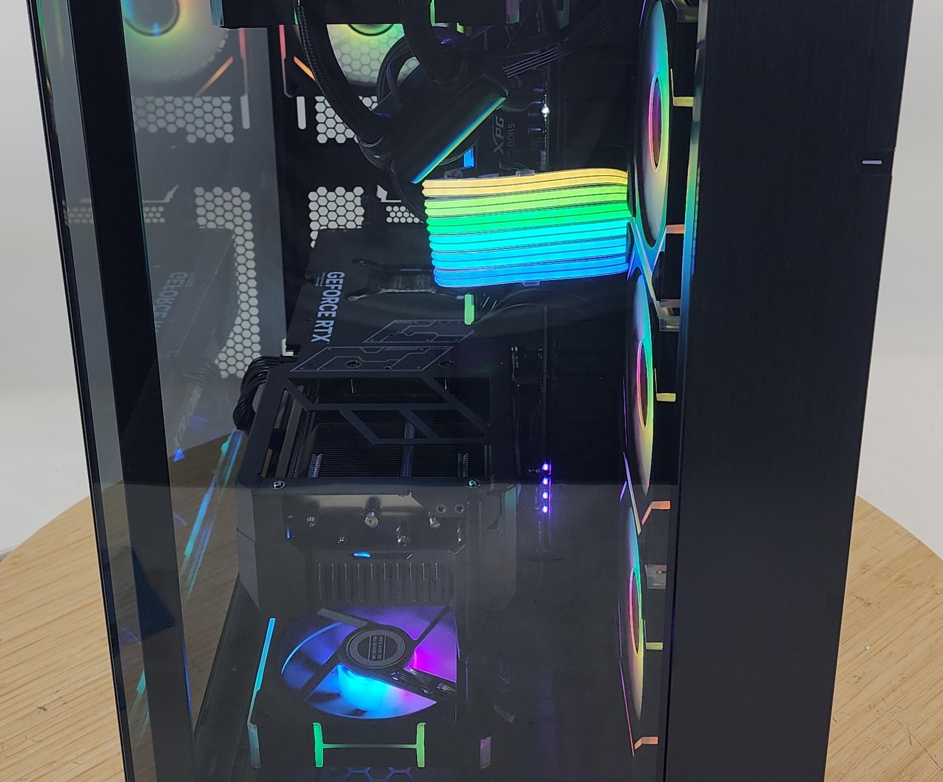 Gaming PC Ryzen 9 9950X3D 32GB RAM 2TB SSD RTX 4080 SUPER 16GB Win11 Computer