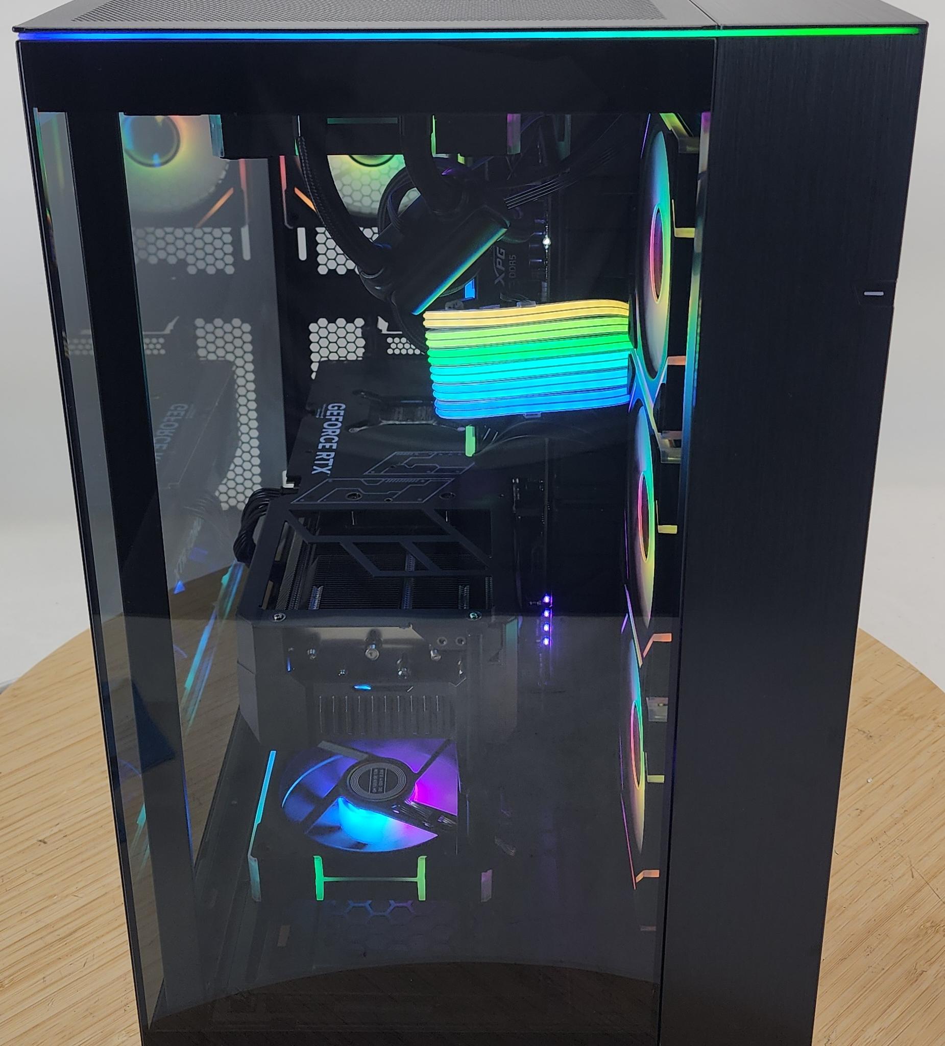 Gaming PC Ryzen 9 9950X3D 32GB RAM 2TB SSD RTX 4080 SUPER 16GB Win11 Computer