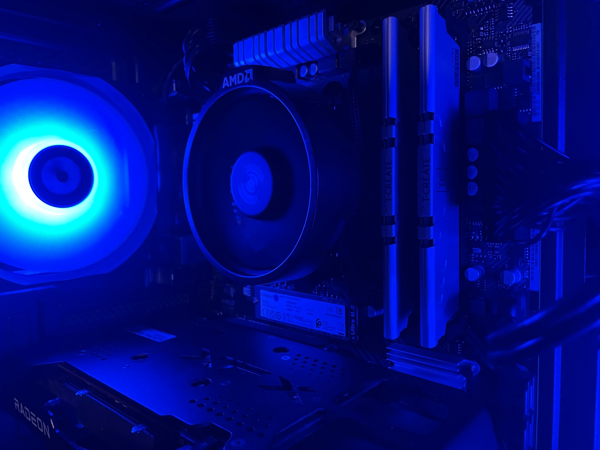 🖤🤍🩶Ryzen 3600•XFX 6600•1tb nvme🩶🤍🖤