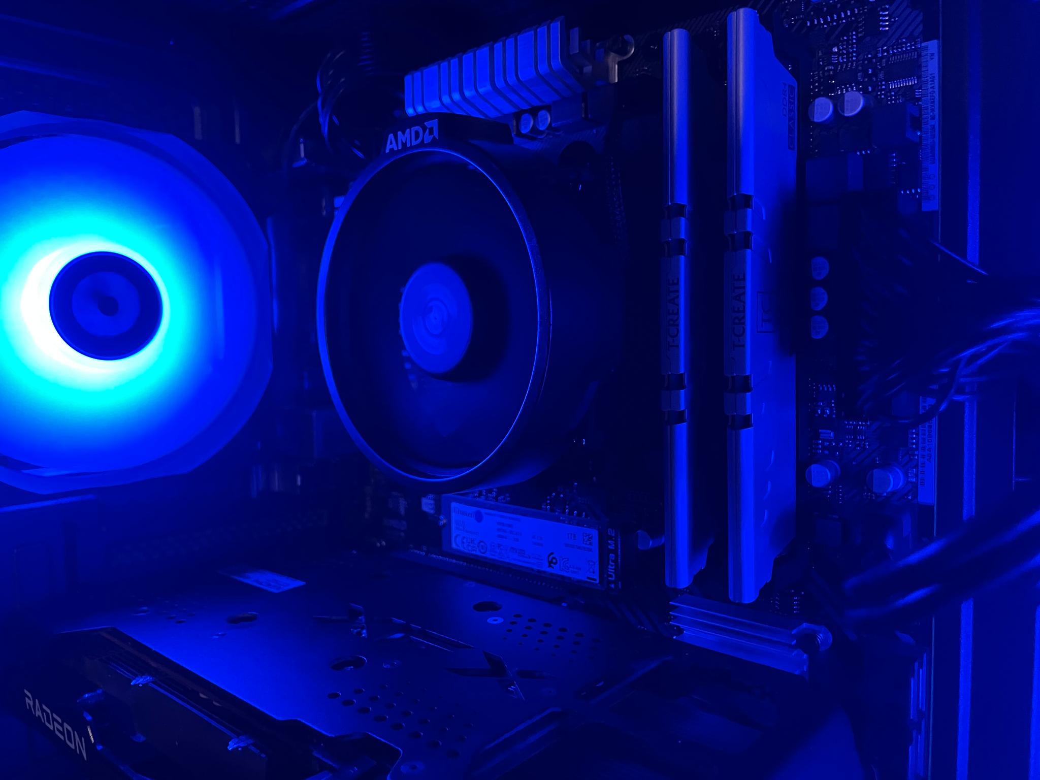 🖤🤍🩶Ryzen 3600•XFX 6600•1tb nvme🩶🤍🖤