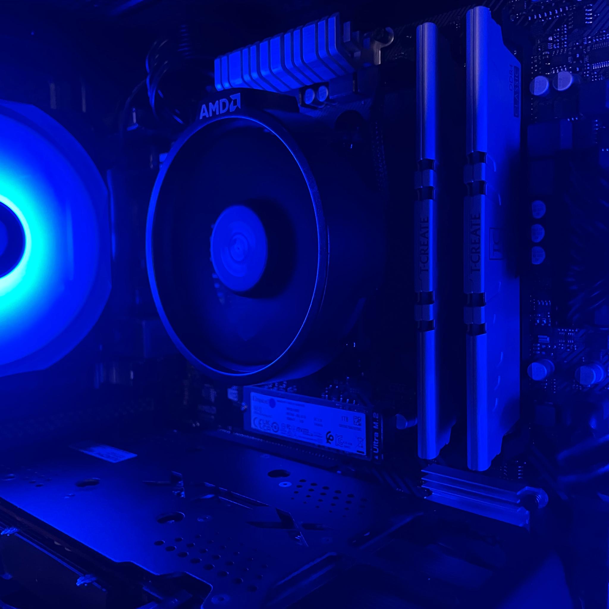 🖤🤍🩶Ryzen 3600•XFX 6600•1tb nvme🩶🤍🖤