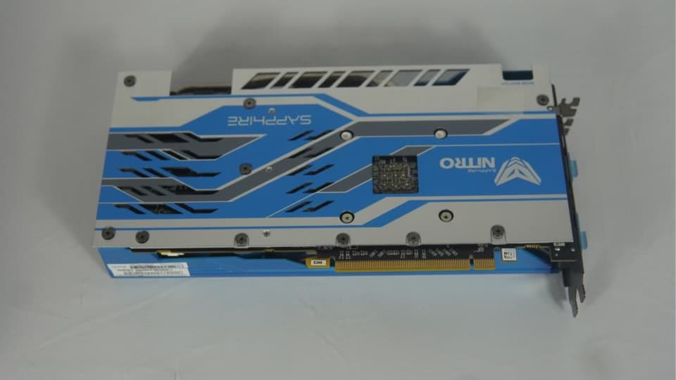 Radeon Sapphire nitro 580 8GB Special edition.