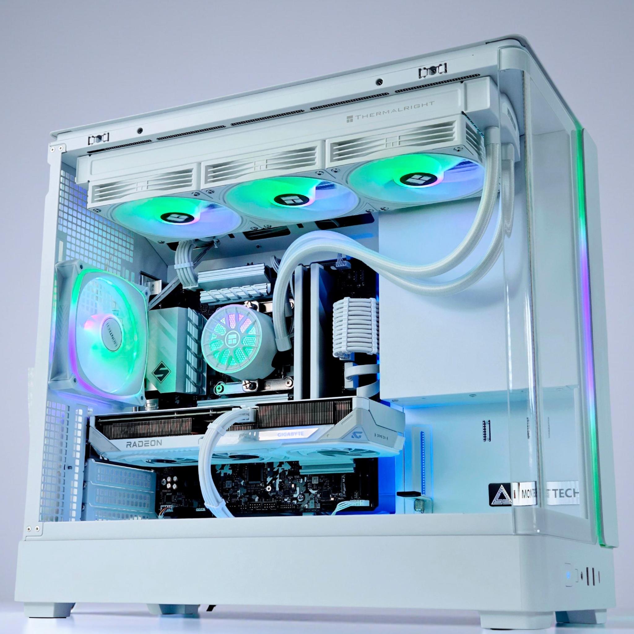🩵💚1080P/1440P Gaming PC 🦚 AMD RX 9060 XT 16GB🦚 Intel i5 12600KF 10 core🦚 32GB DDR4🦚 1TB NVME