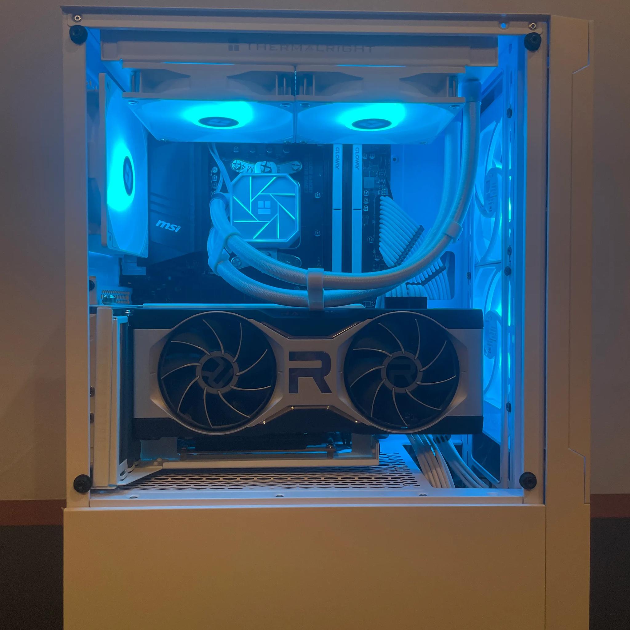 Ryzen 5 5600 + RX 6700XT Gaming PC | 1440p Capable | White Aesthetic