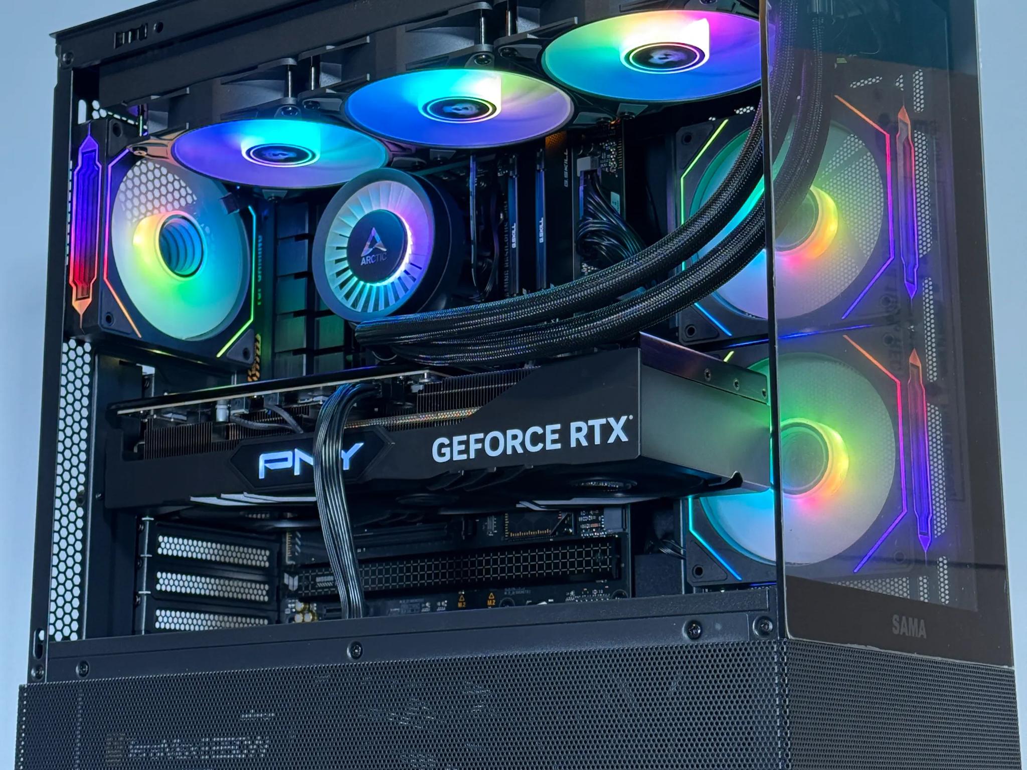 RTX 4080 Super Ryzen 9800X3D Gaming PC