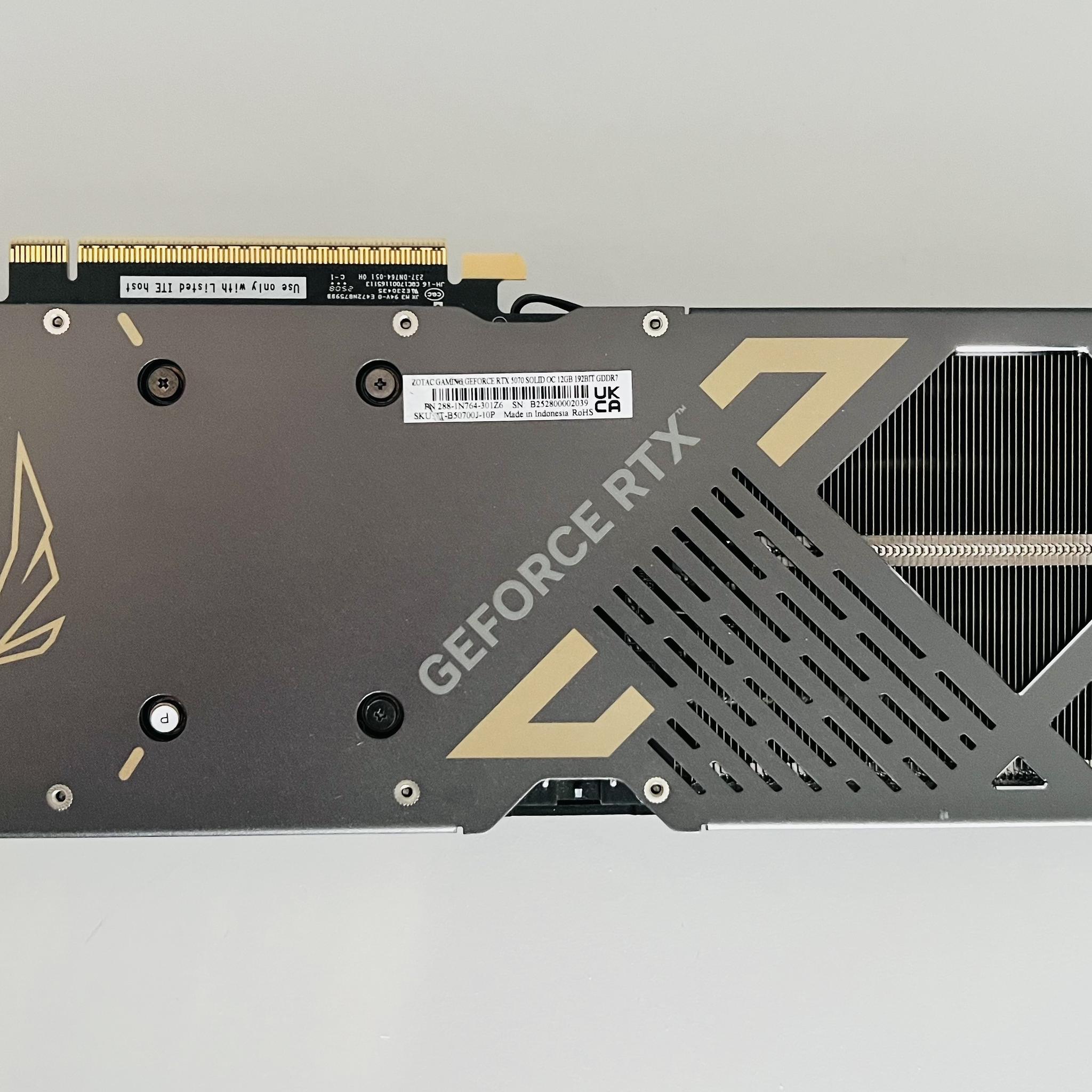 ZOTAC GAMING GeForce RTX 5070