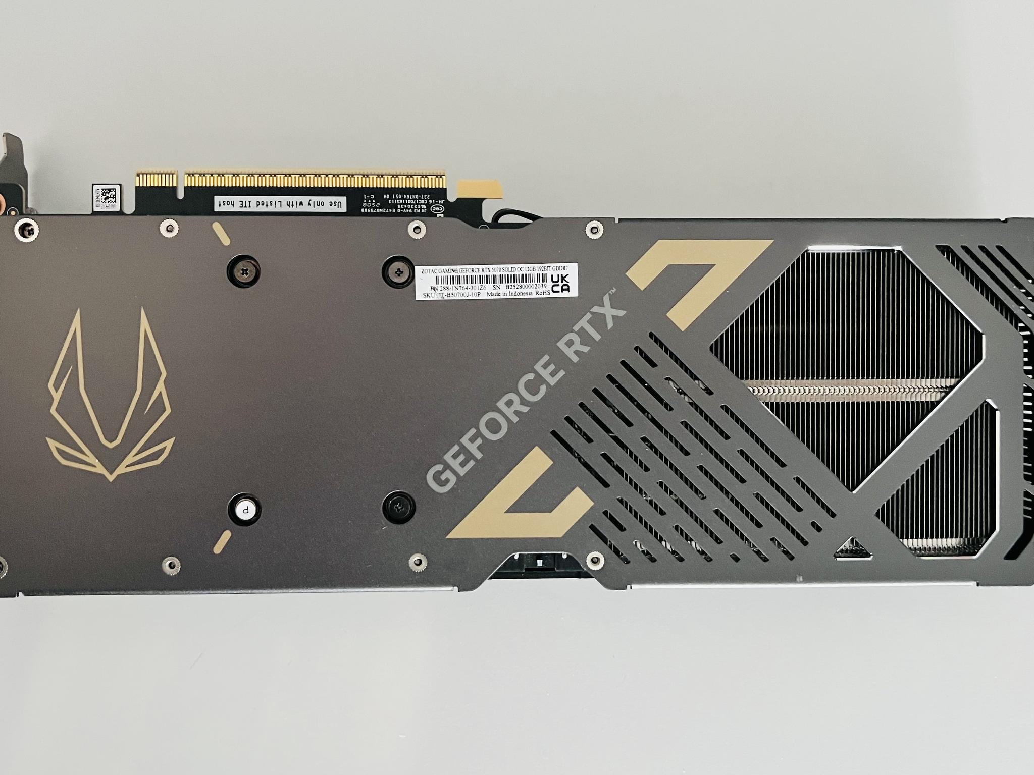 ZOTAC GAMING GeForce RTX 5070