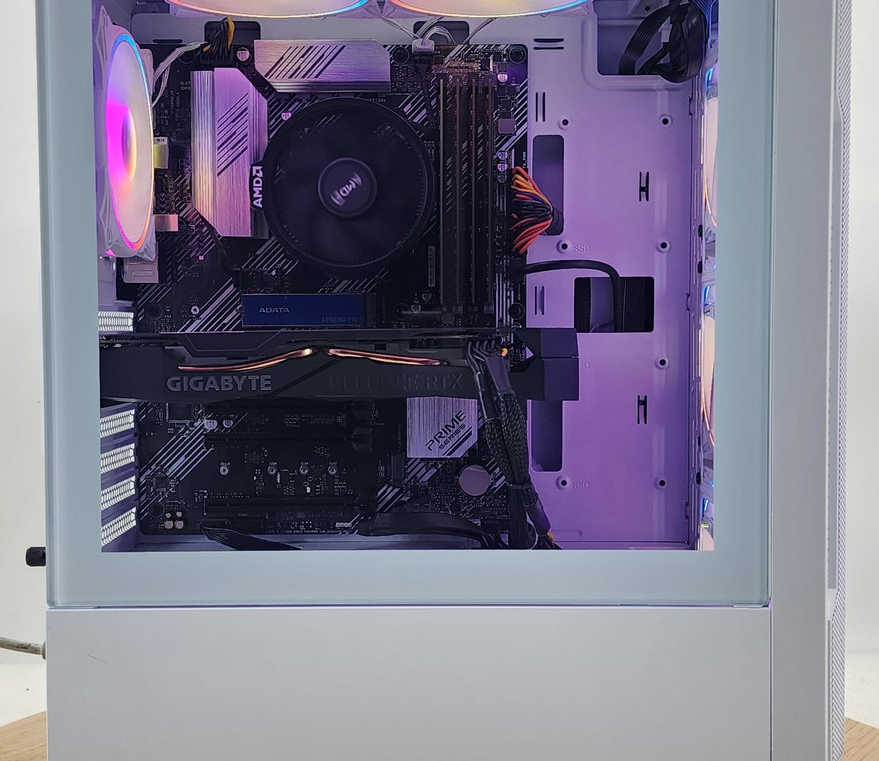 Gaming PC Ryzen 5 5500 16GB RAM 512GB SSD RTX 2060 12GB Windows 11 Computer