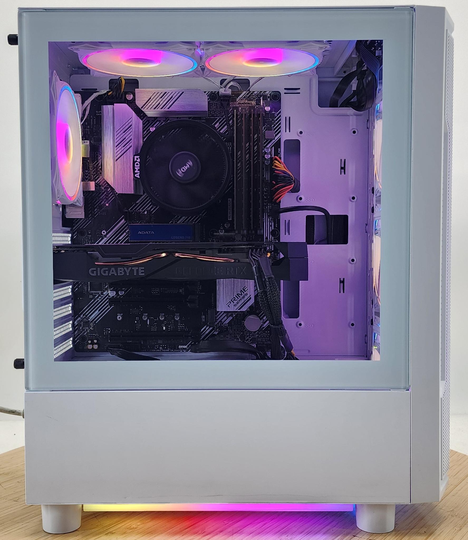 Gaming PC Ryzen 5 5500 16GB RAM 512GB SSD RTX 2060 12GB Windows 11 Computer