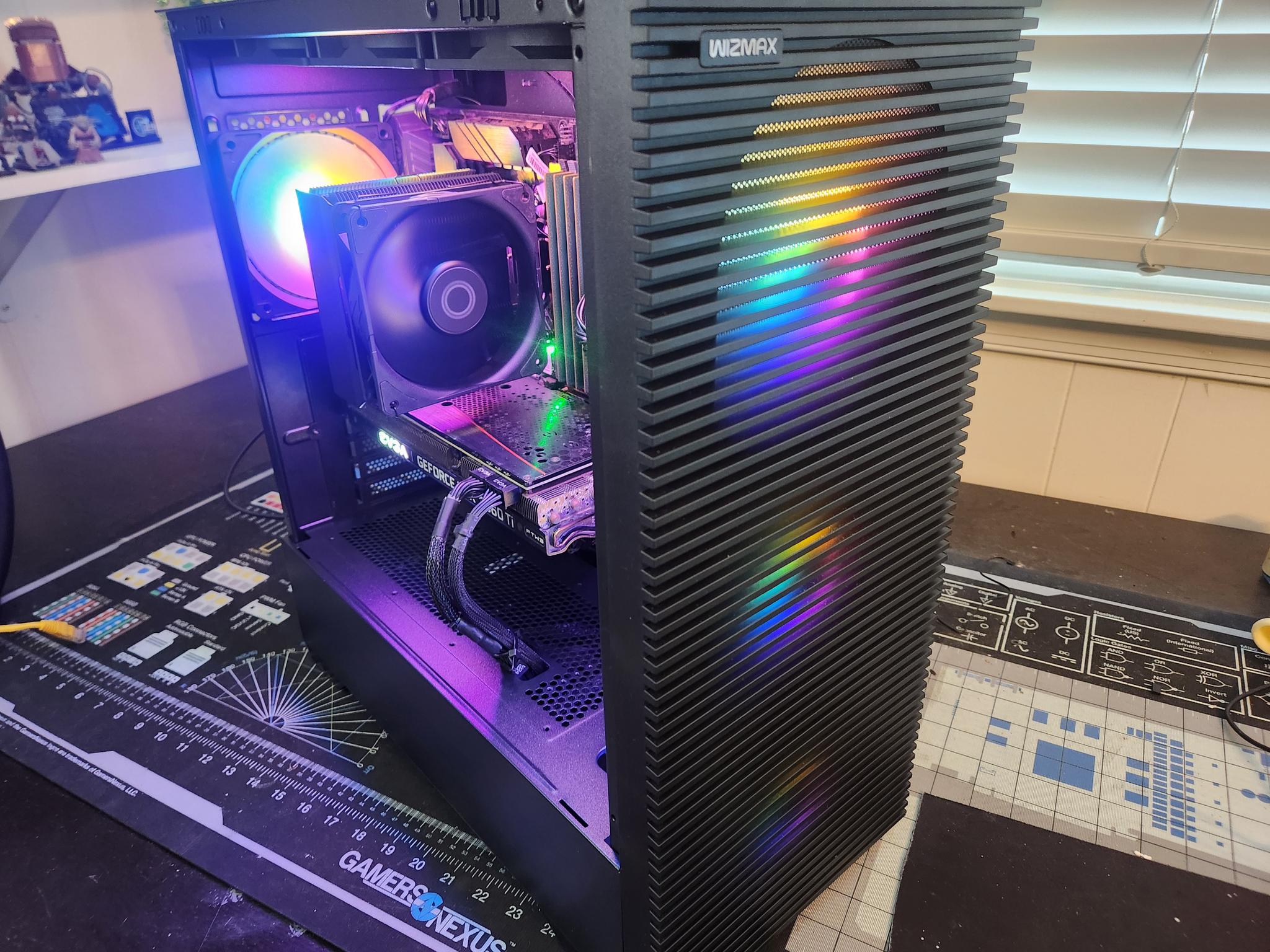 Rainbow WARRIOR: RTX GAMING PC with ALL THE RAM!