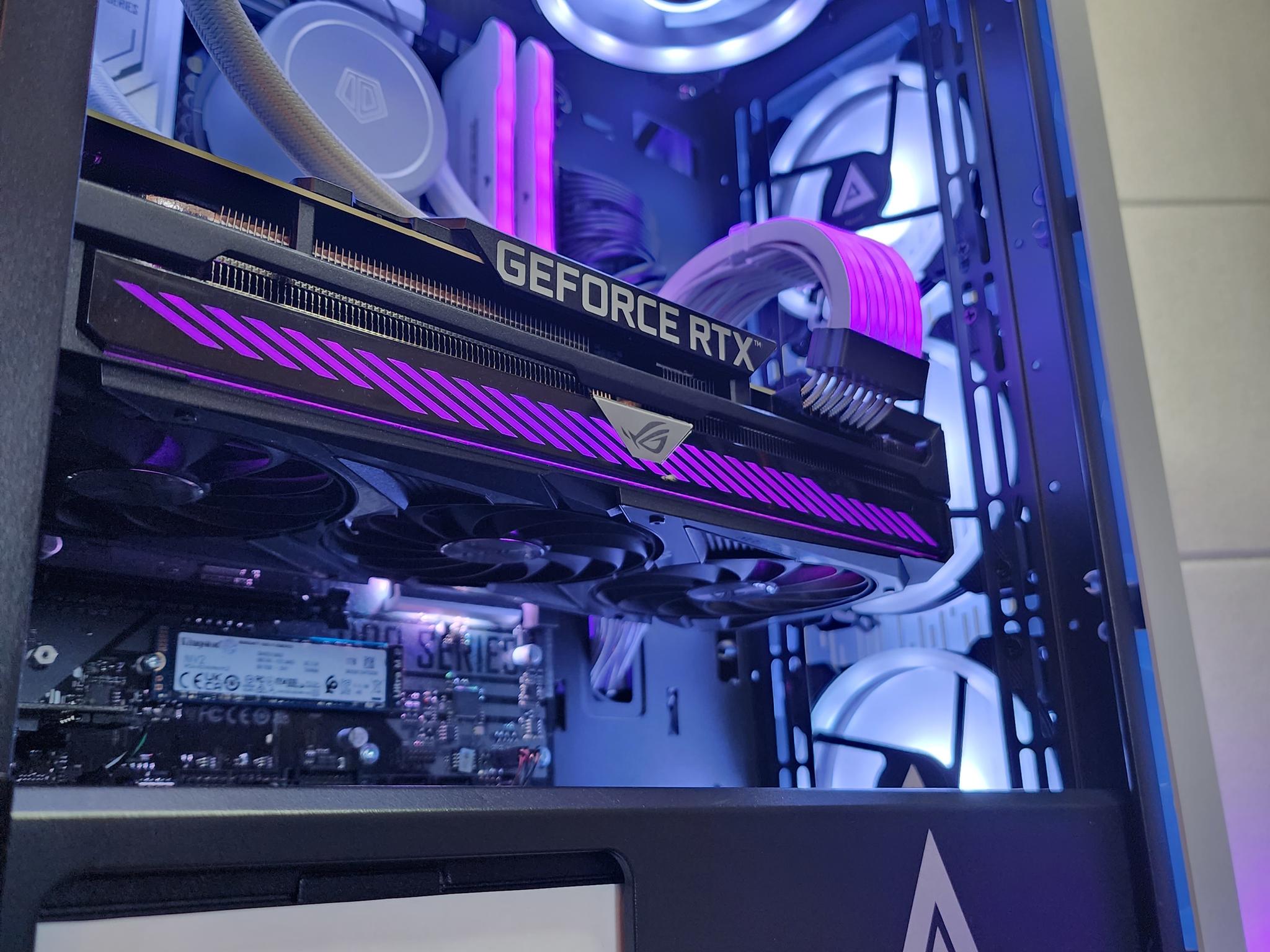 🤍💜💙 ROG RTX 3070 // Intel Core i7 10700 // Corsair Vengeance 32GB 3600MHz // Kingston 1TB NVMe