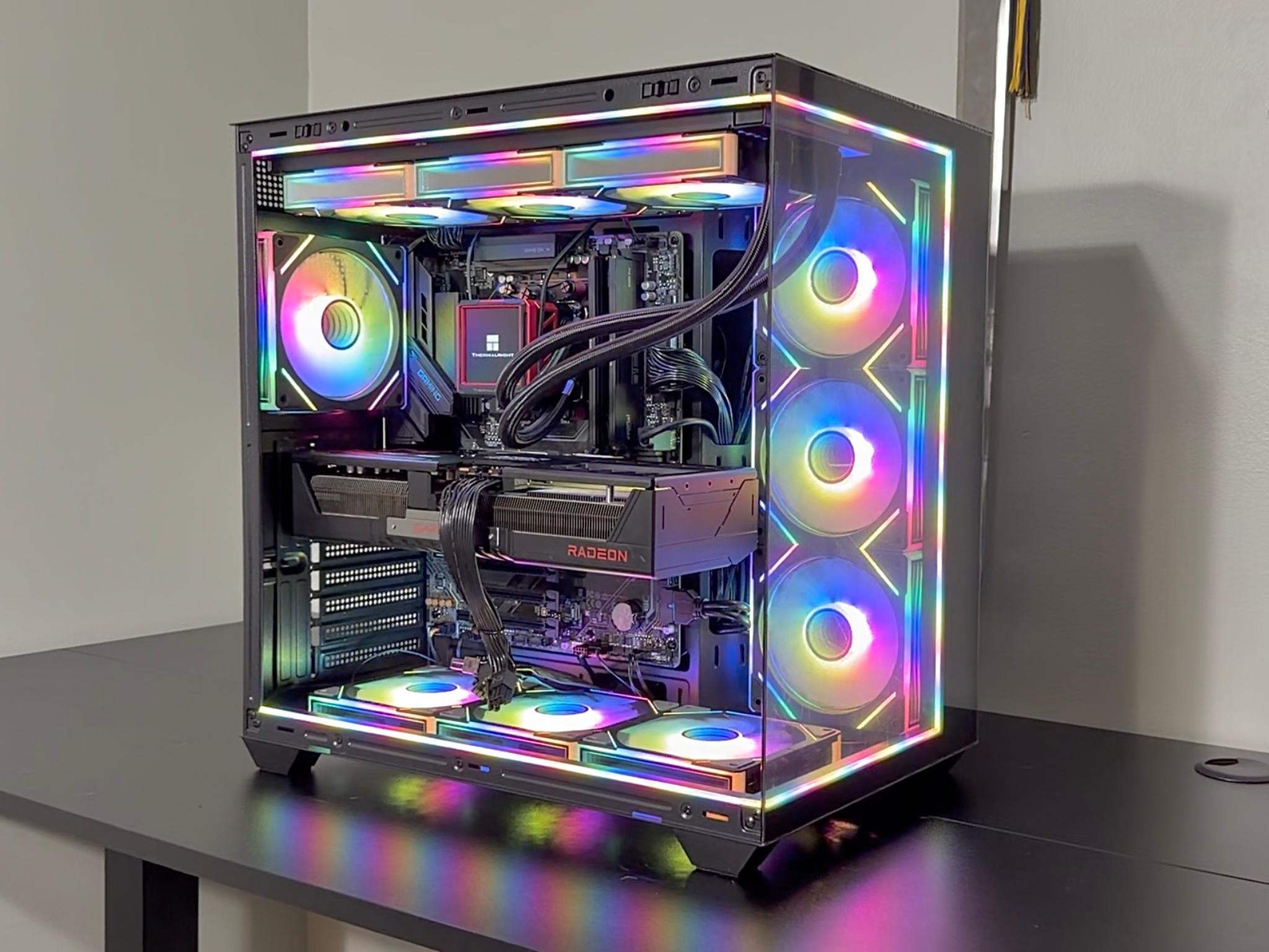 Insane 7800X3D | 9070XT | 48GB DDR5 | 2TB M.2 | LCD Screen AIO Cooler Gaming PC