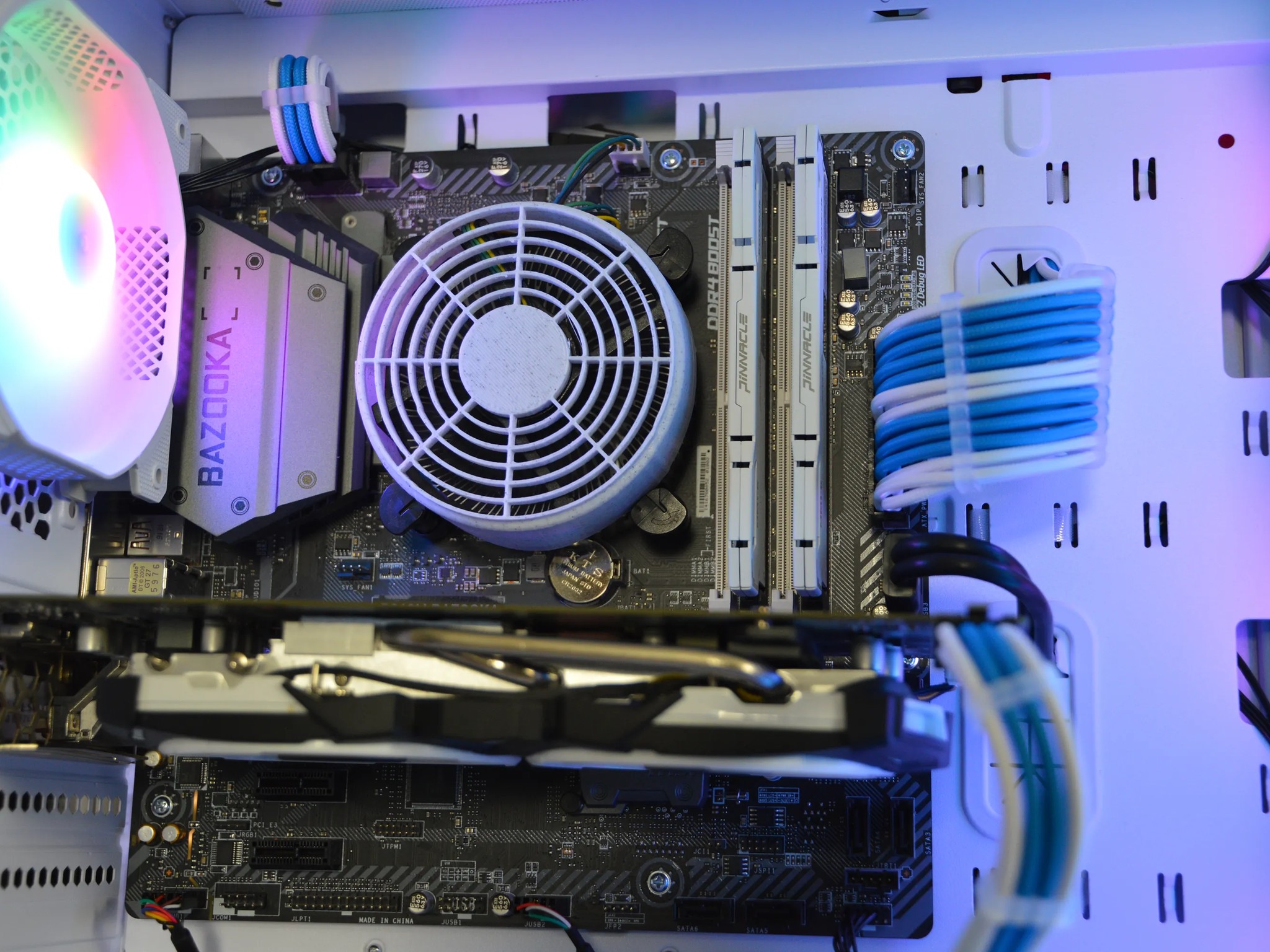 🔮❄️| RX 580 | INTEL i5-8400 | 16GB DDR4 RAM | 512GB NVME SSD | Crystal Snow |