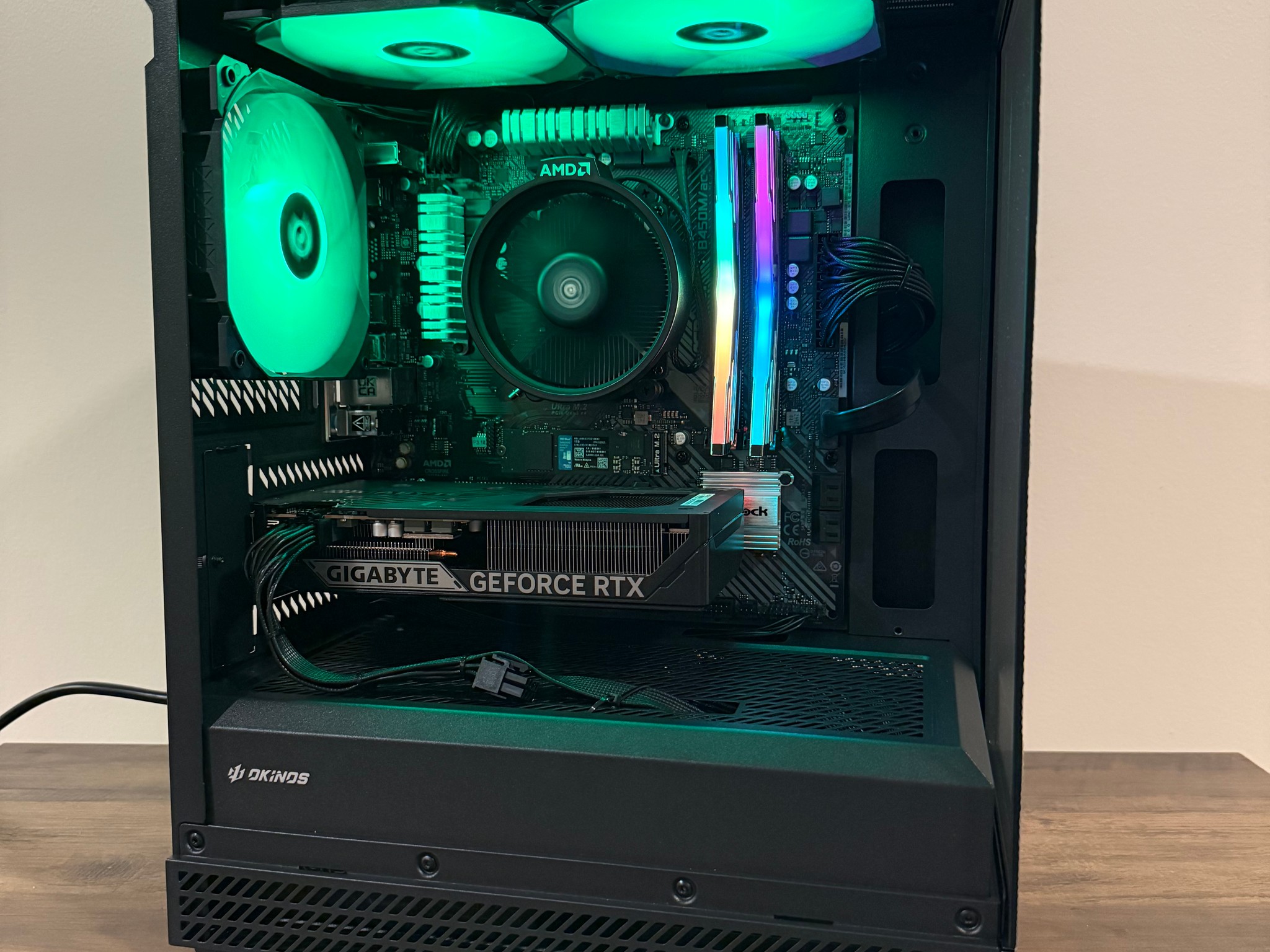 Gaming PC | Ryzen 5 5500 | RTX 5060 8gb | 16gb DDR4 RAM | 1 TB SSD