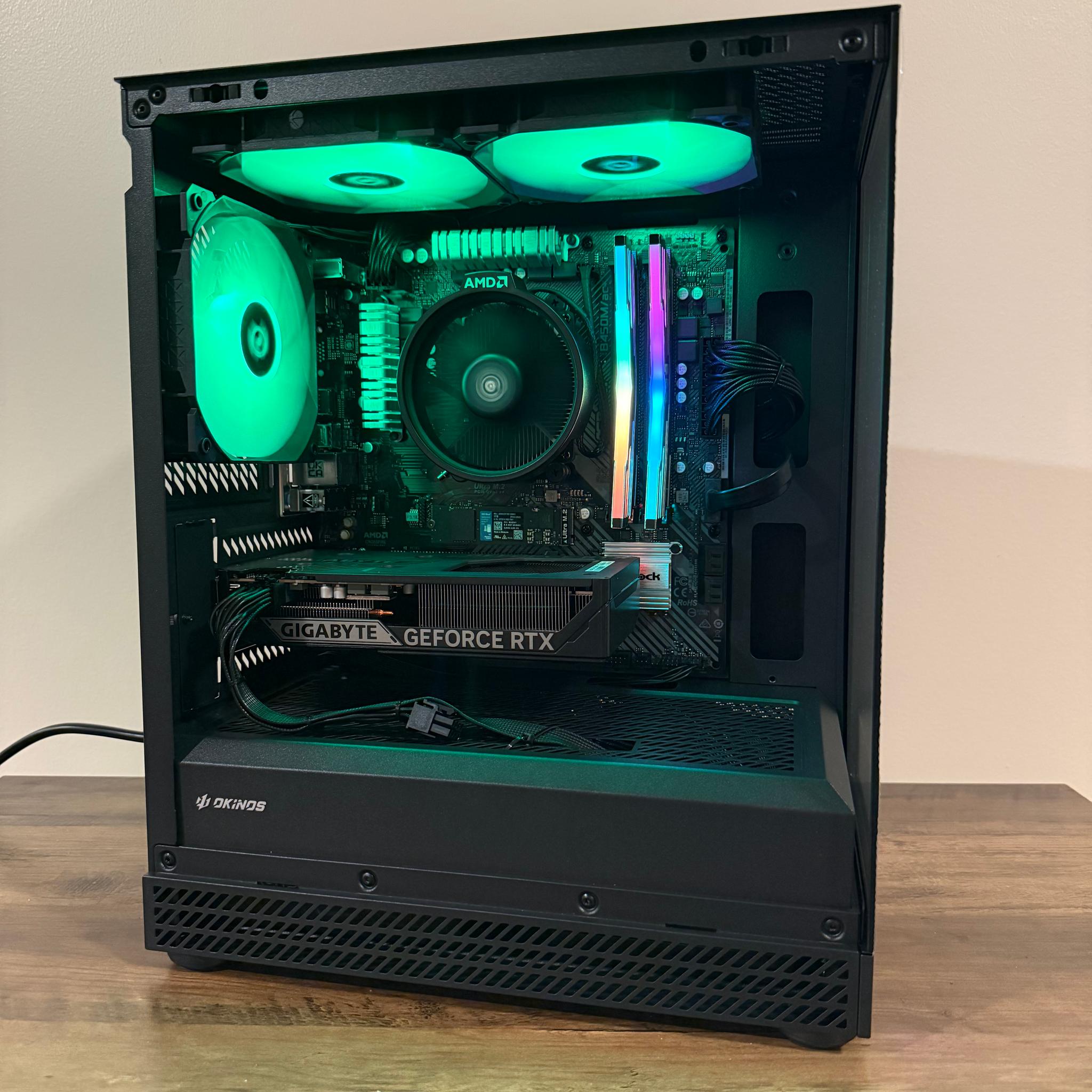 Gaming PC | Ryzen 5 5500 | RTX 5060 8gb | 16gb DDR4 RAM | 1 TB SSD