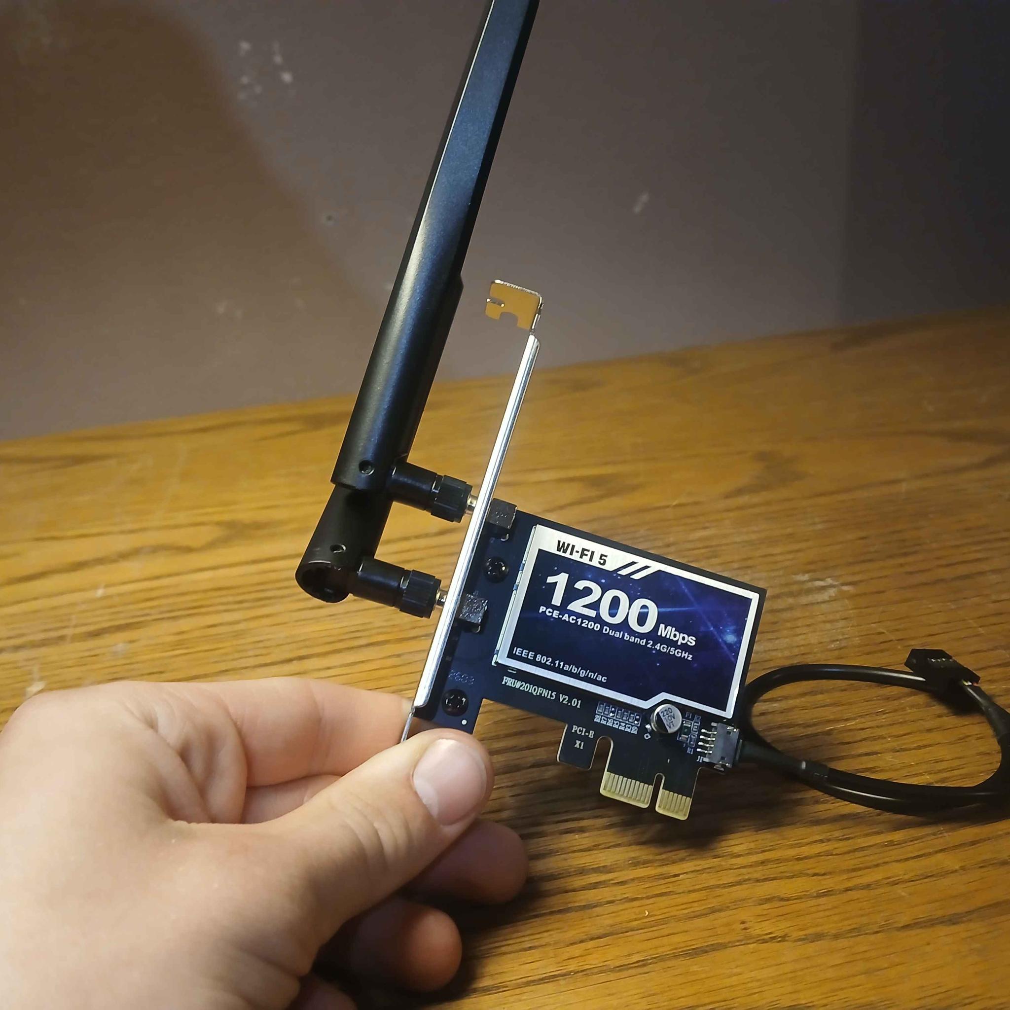NEW Desktop computer PC Wi-Fi & Bluetooth pcie adapters