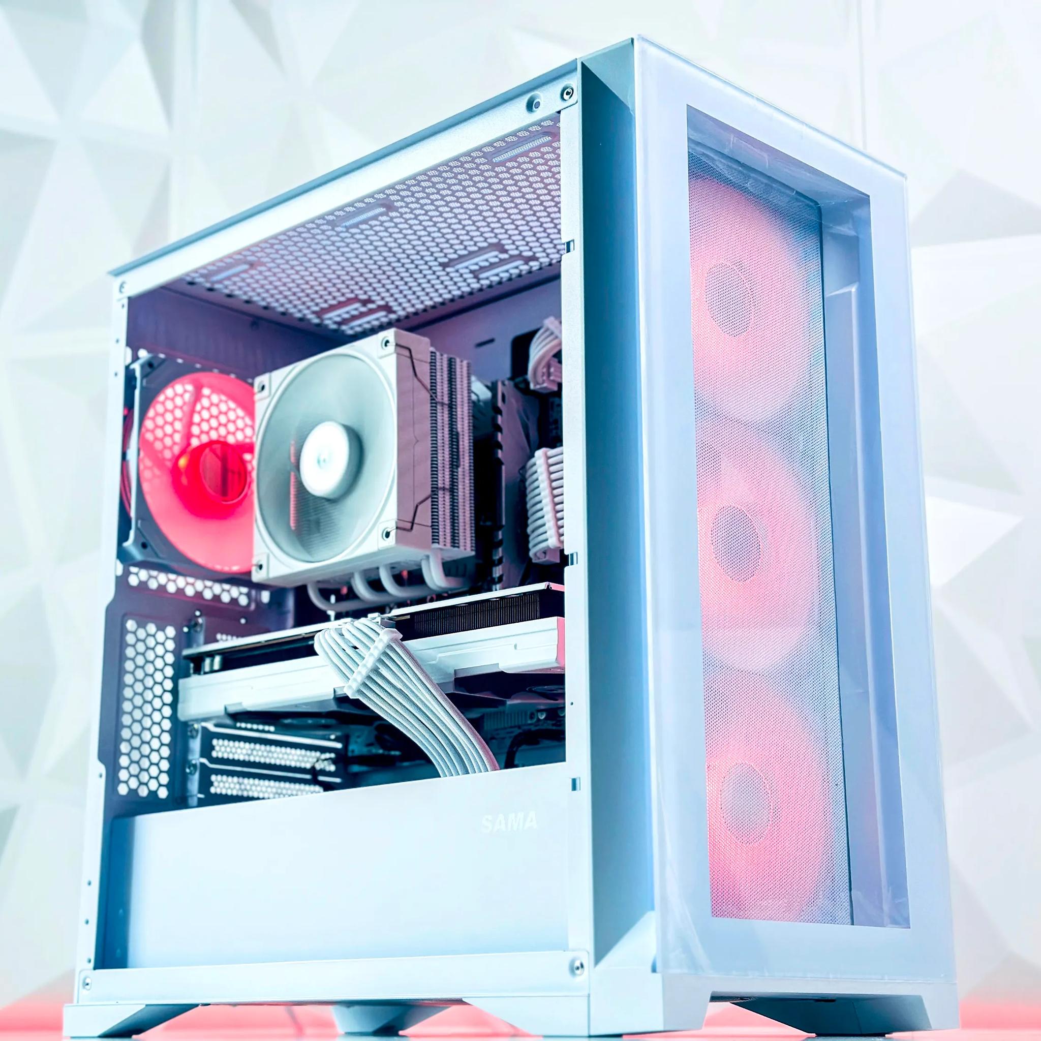 🤍🏔️Alaska🏔️❄️Gaming PC❄️AMD RX VEGA 56 8GB❄️Intel i7 5820K 6 core❄️16GB DDR4❄️500GB NVME SSD
