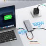 USB C Docking Station 12 in 1 Docking Station Dual Monitor with 2 HDMI VGA 5 USB Ports 100W PD USB-C