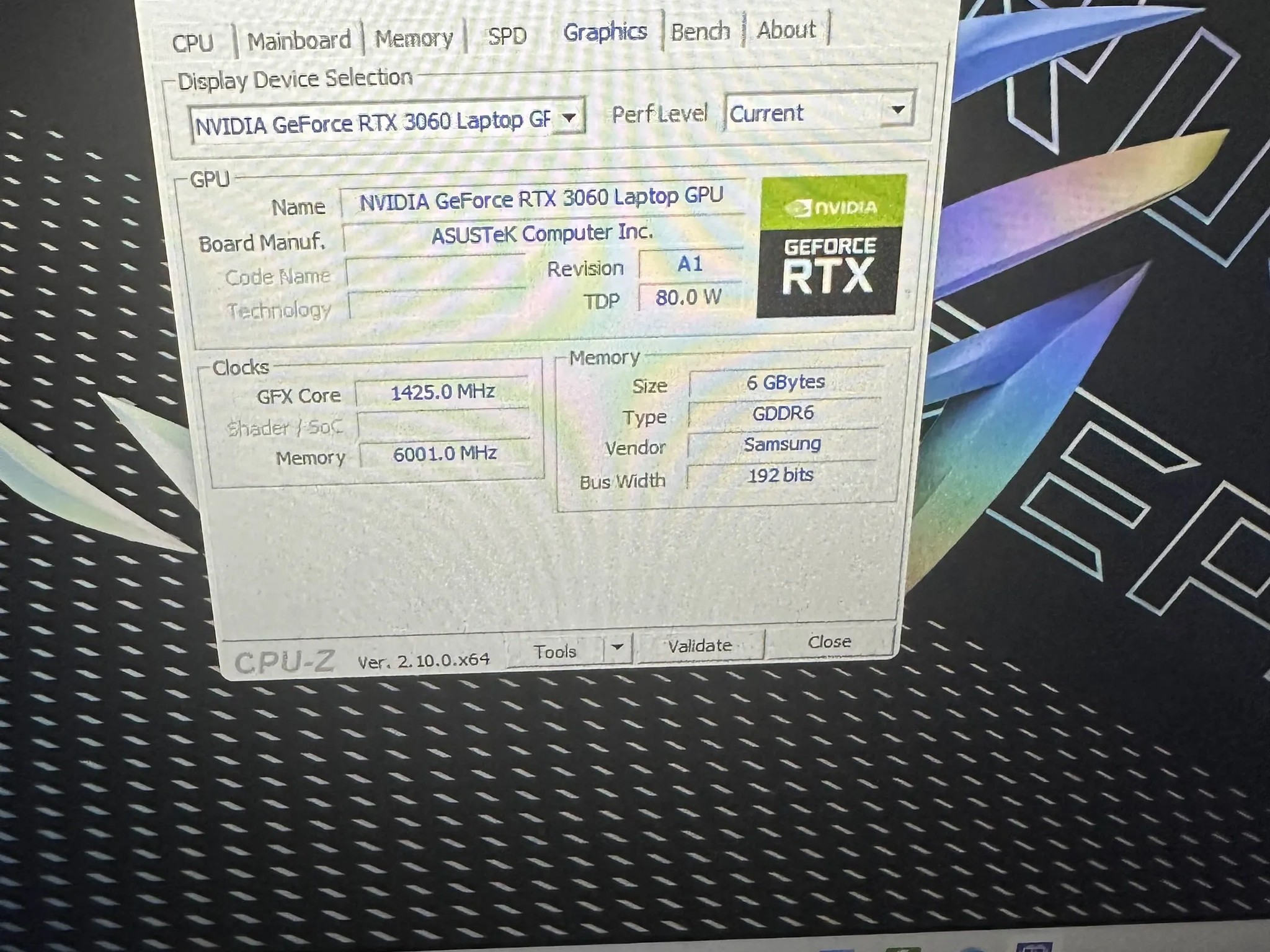 Asus Zephyrus G15