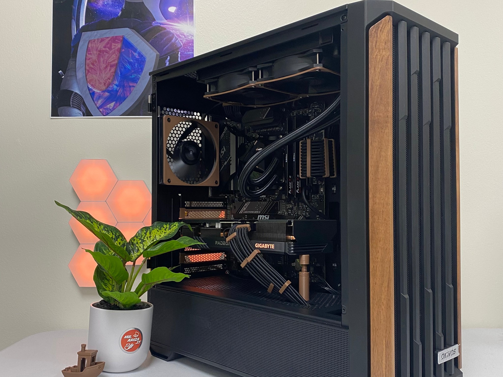 🌳Woodland Beast🌳-Ryzen 5 7600X/RX 7600 XT/32GB/1TB